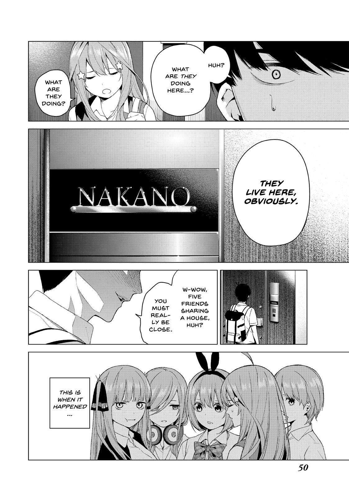 The Quintessential Quintuplets Chapter 1 - Page 48