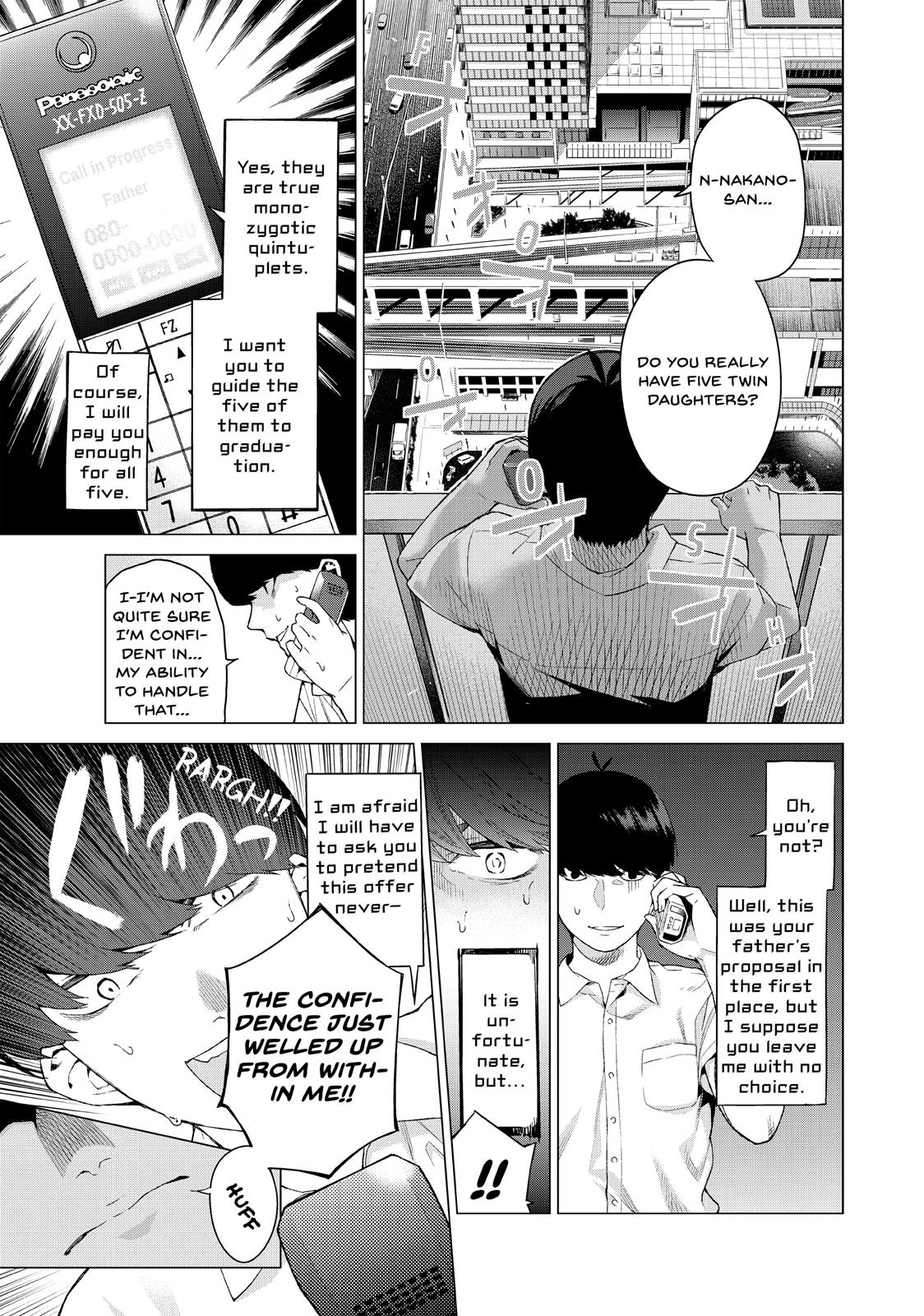 The Quintessential Quintuplets Chapter 2 - Page 3