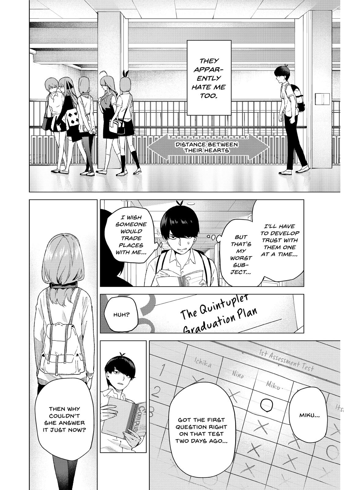 The Quintessential Quintuplets Chapter 3 - Page 8
