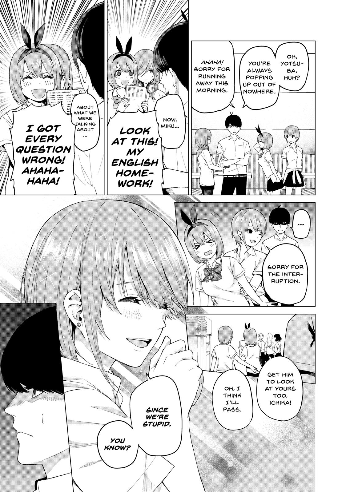 The Quintessential Quintuplets Chapter 3 - Page 11