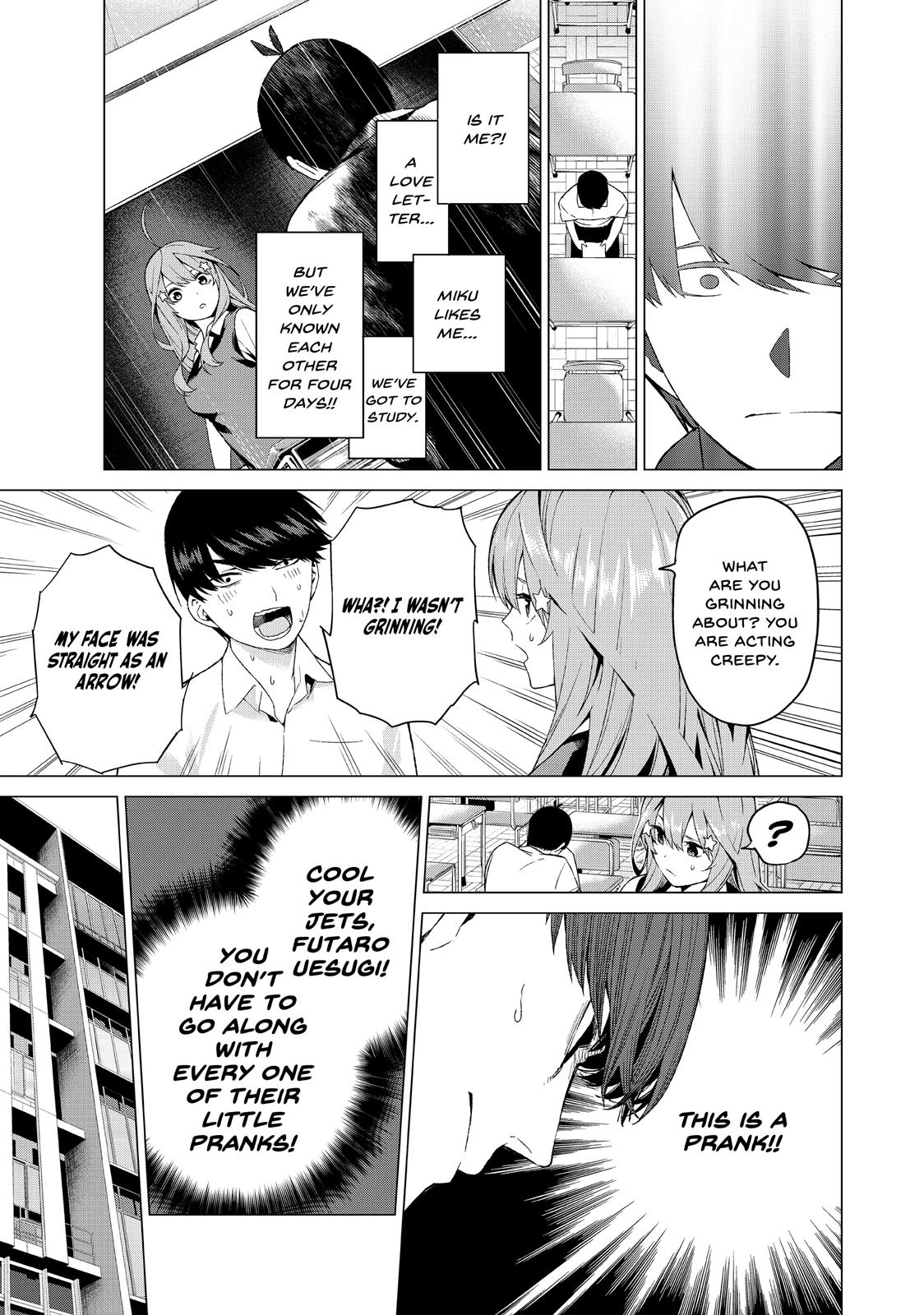 The Quintessential Quintuplets Chapter 3 - Page 15