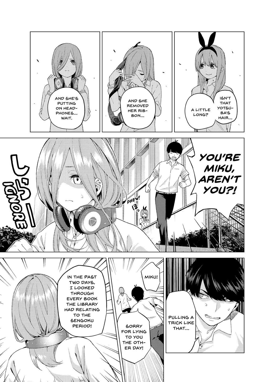 The Quintessential Quintuplets Chapter 4 - Page 7