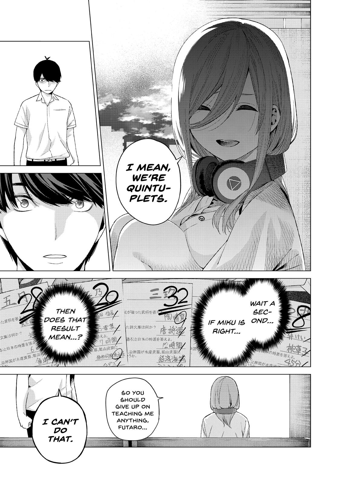 The Quintessential Quintuplets Chapter 4 - Page 17