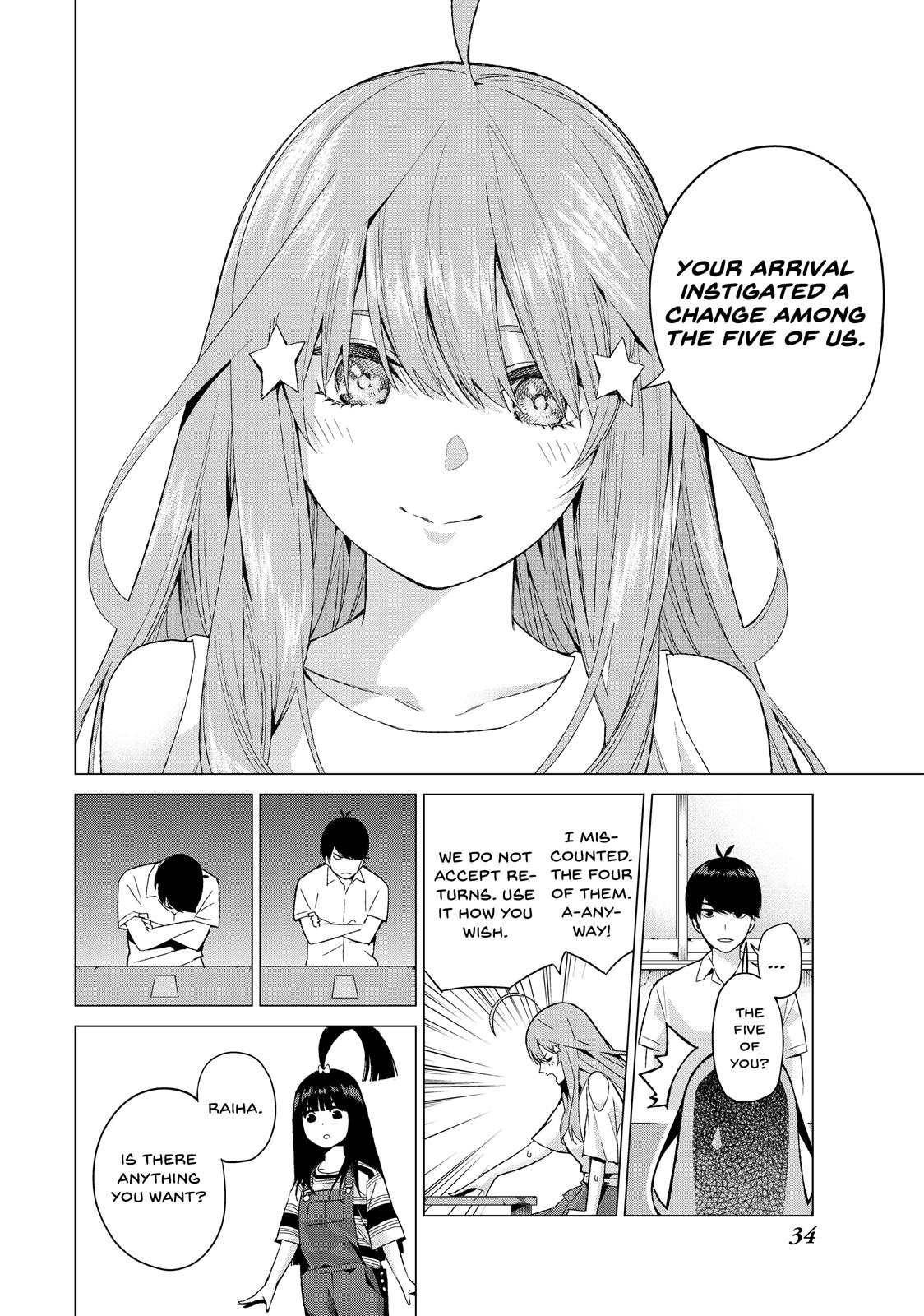 The Quintessential Quintuplets Chapter 7 - Page 10