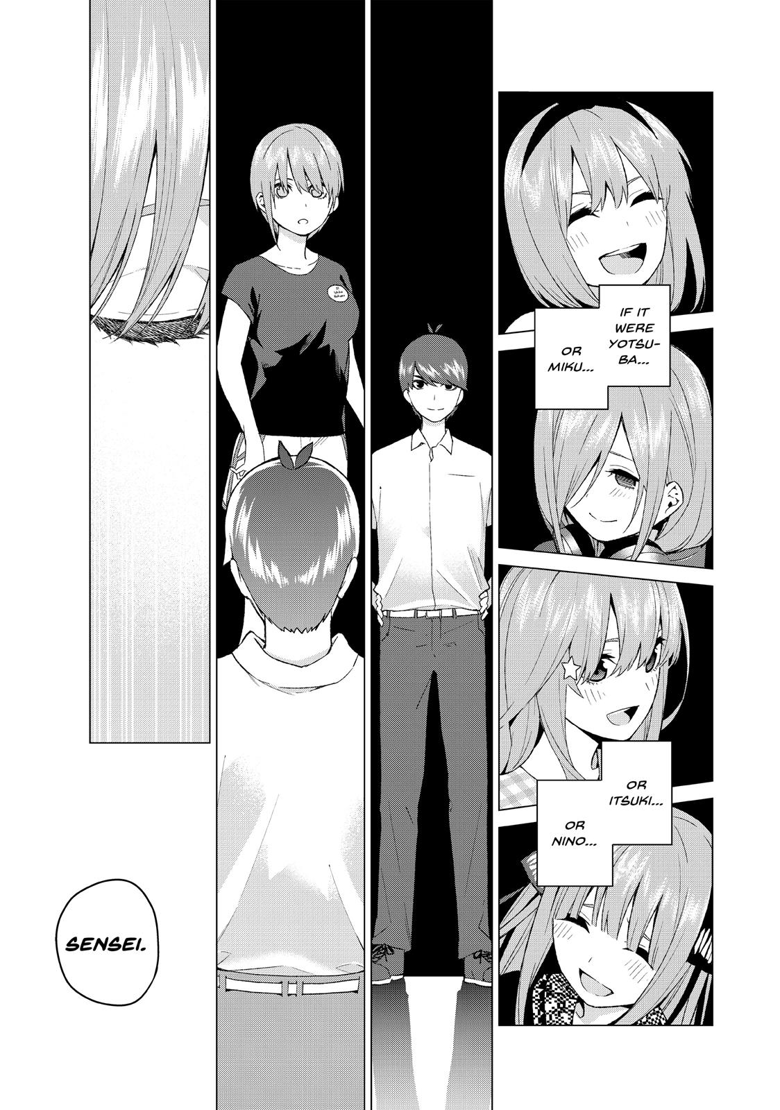 The Quintessential Quintuplets Chapter 11 - Page 17
