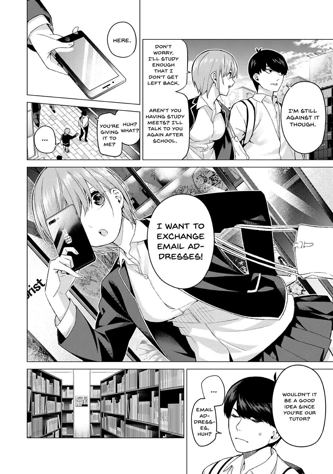 The Quintessential Quintuplets Chapter 13 - Page 4