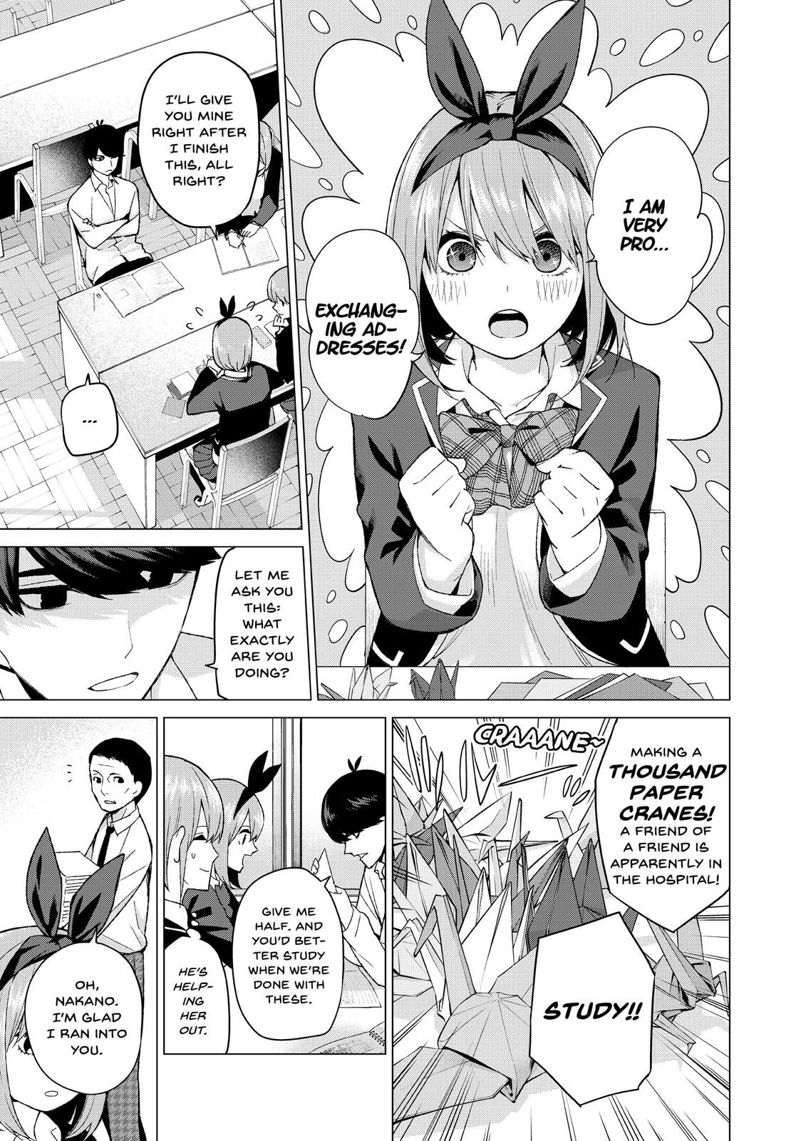 The Quintessential Quintuplets Chapter 13 - Page 5