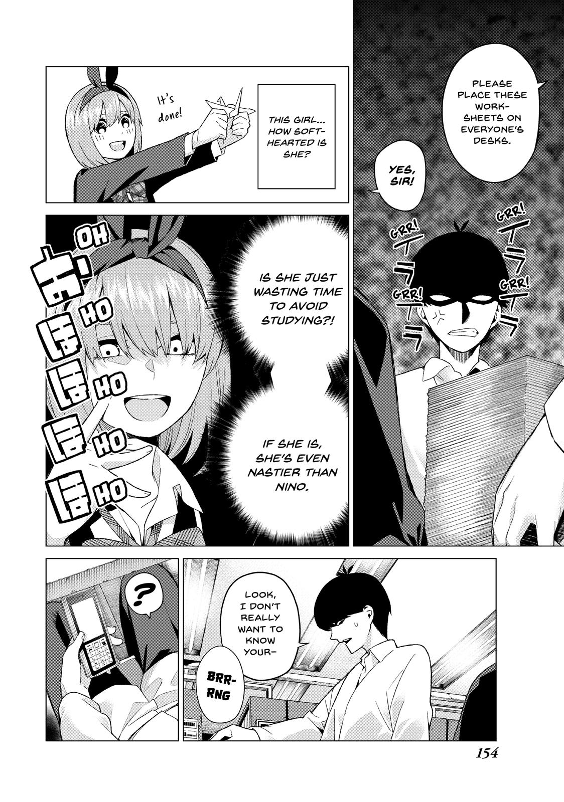 The Quintessential Quintuplets Chapter 13 - Page 6