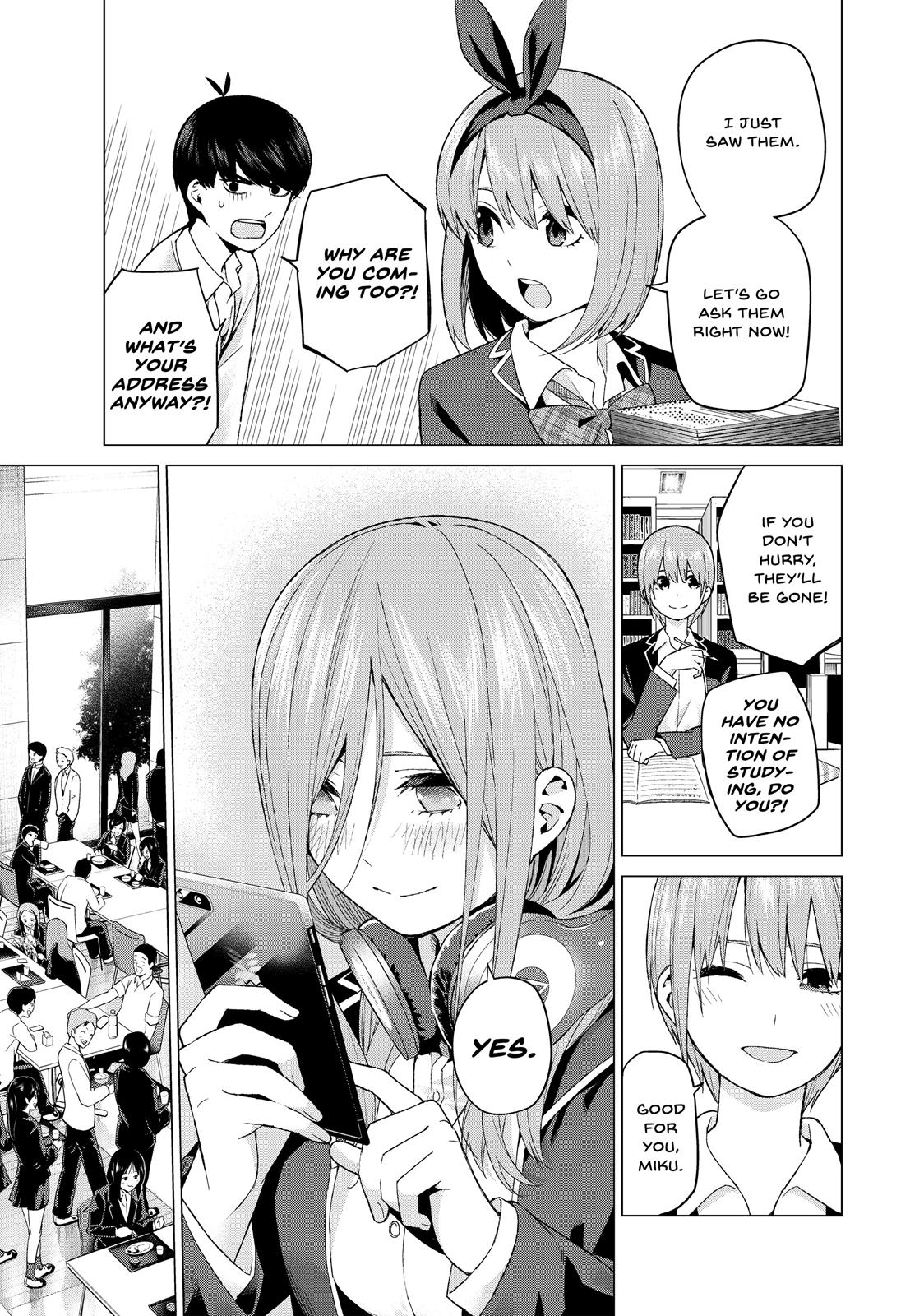 The Quintessential Quintuplets Chapter 13 - Page 9