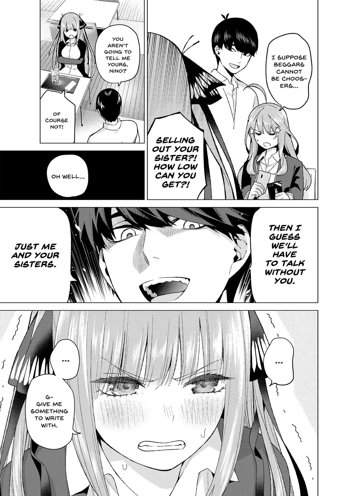 The Quintessential Quintuplets Chapter 13 - Page 11
