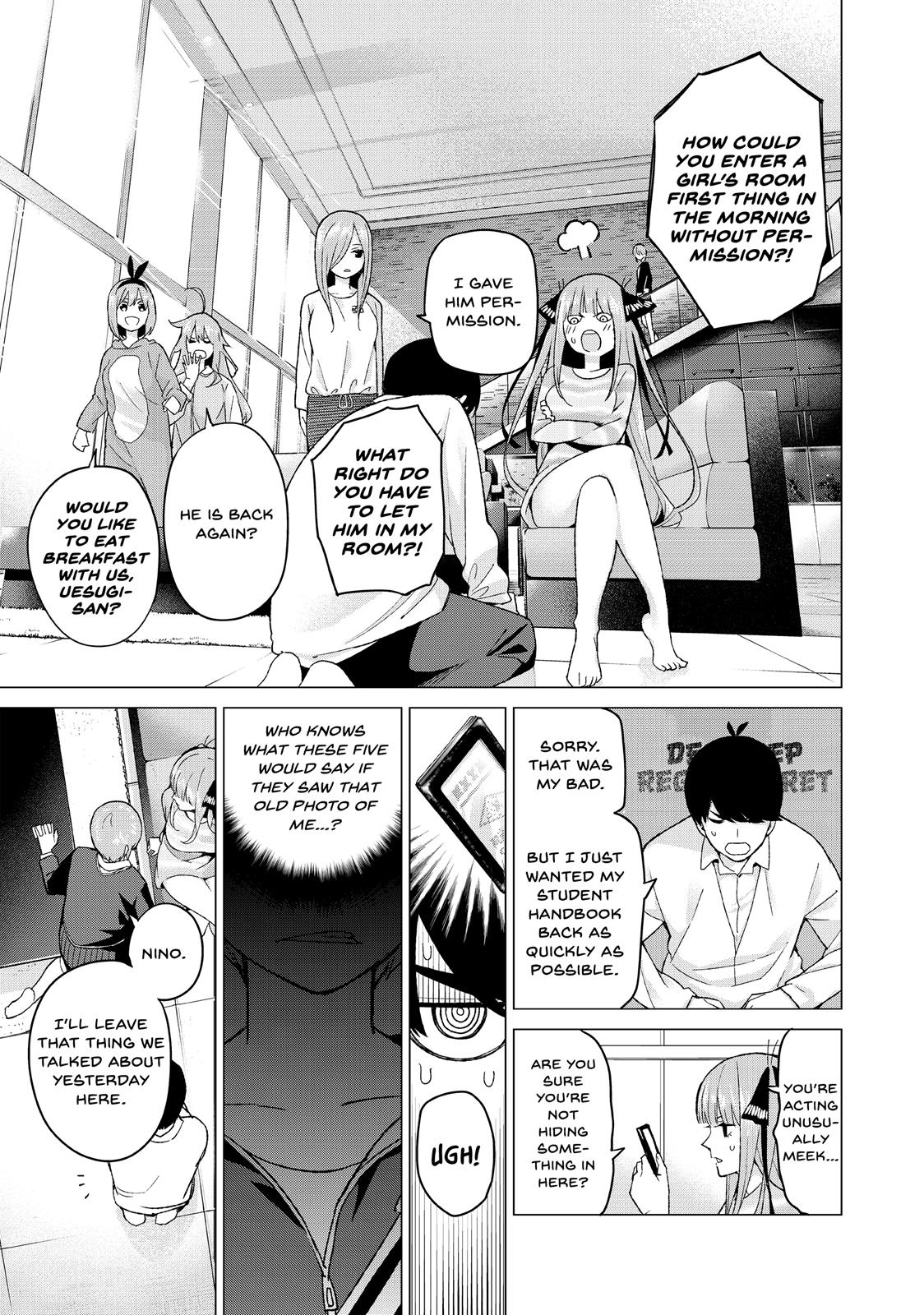 The Quintessential Quintuplets Chapter 14 - Page 5