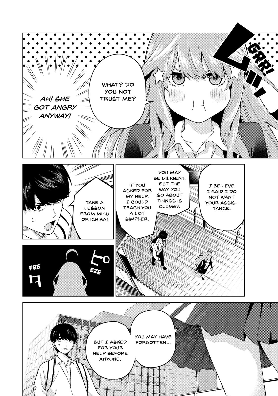 The Quintessential Quintuplets Chapter 16 - Page 4