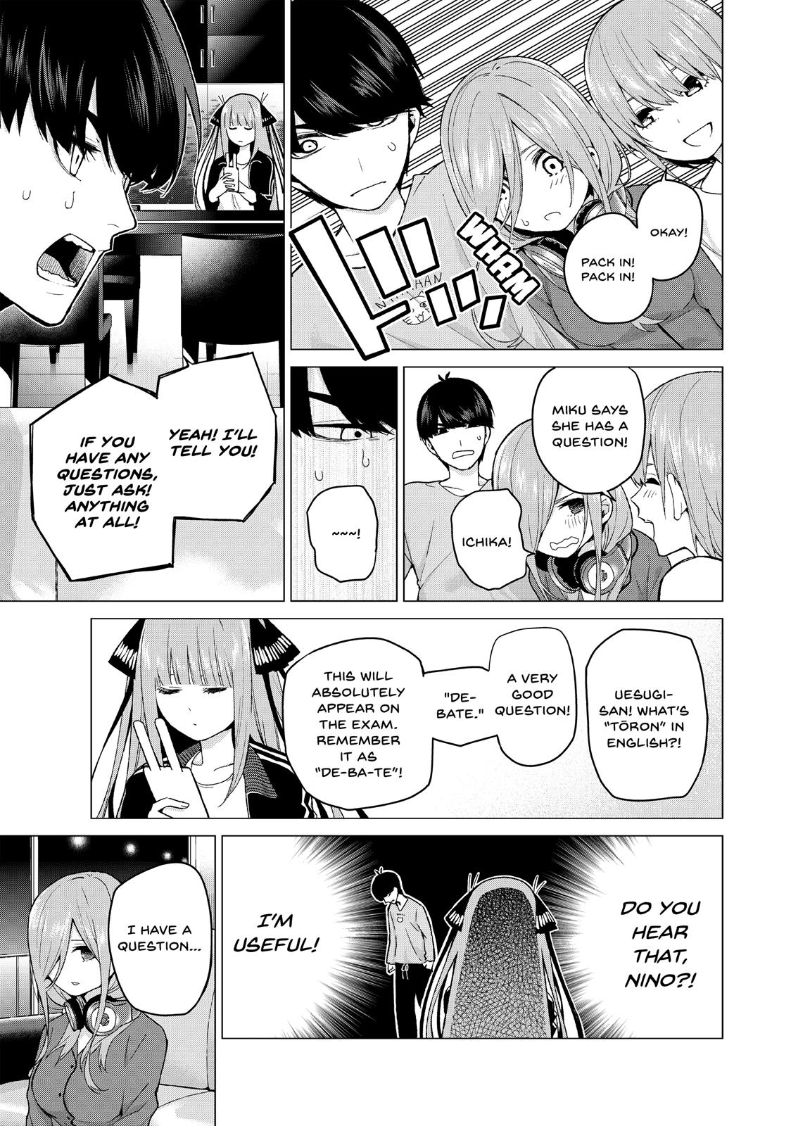The Quintessential Quintuplets Chapter 17 - Page 3