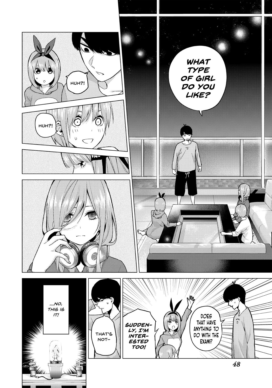 The Quintessential Quintuplets Chapter 17 - Page 4