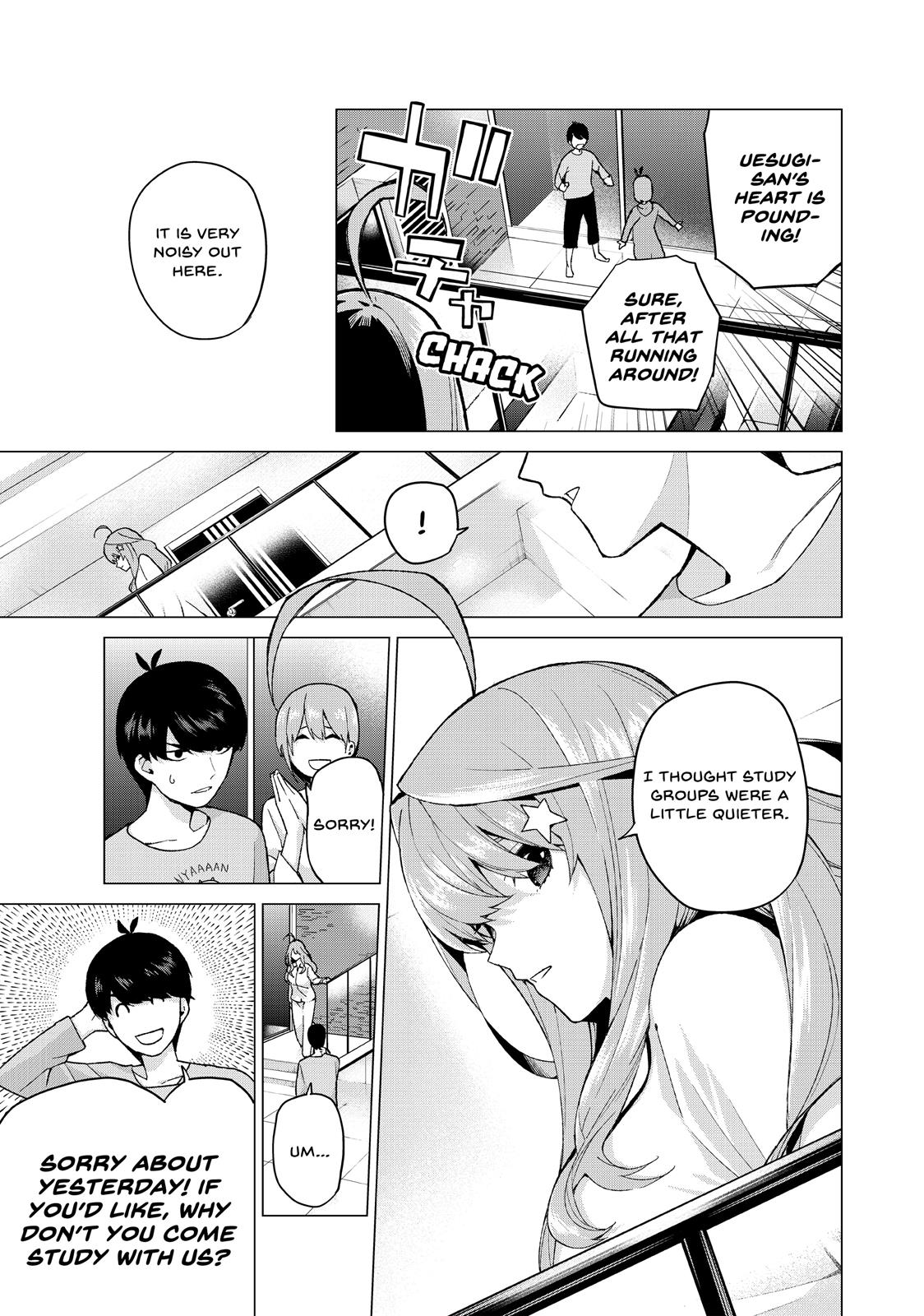 The Quintessential Quintuplets Chapter 17 - Page 9
