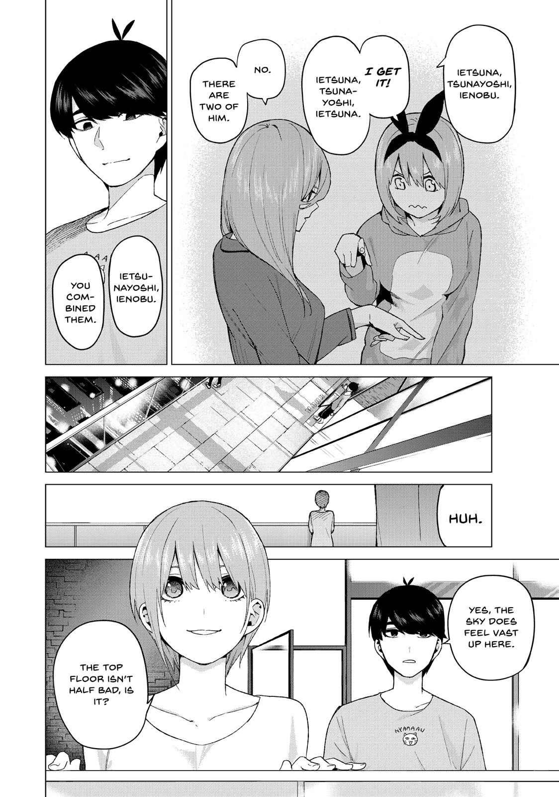 The Quintessential Quintuplets Chapter 17 - Page 12