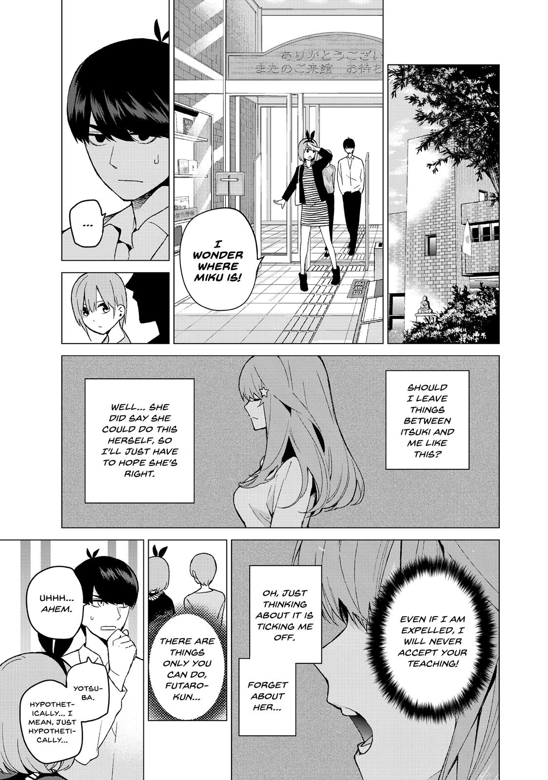 The Quintessential Quintuplets Chapter 18 - Page 11
