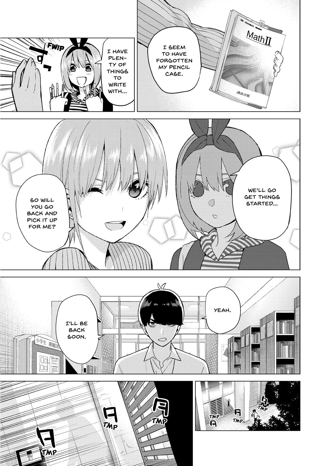 The Quintessential Quintuplets Chapter 18 - Page 13