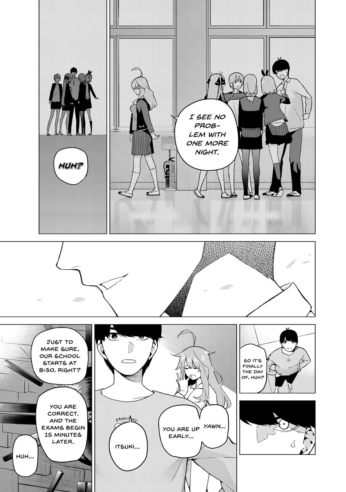 The Quintessential Quintuplets Chapter 19 - Page 3