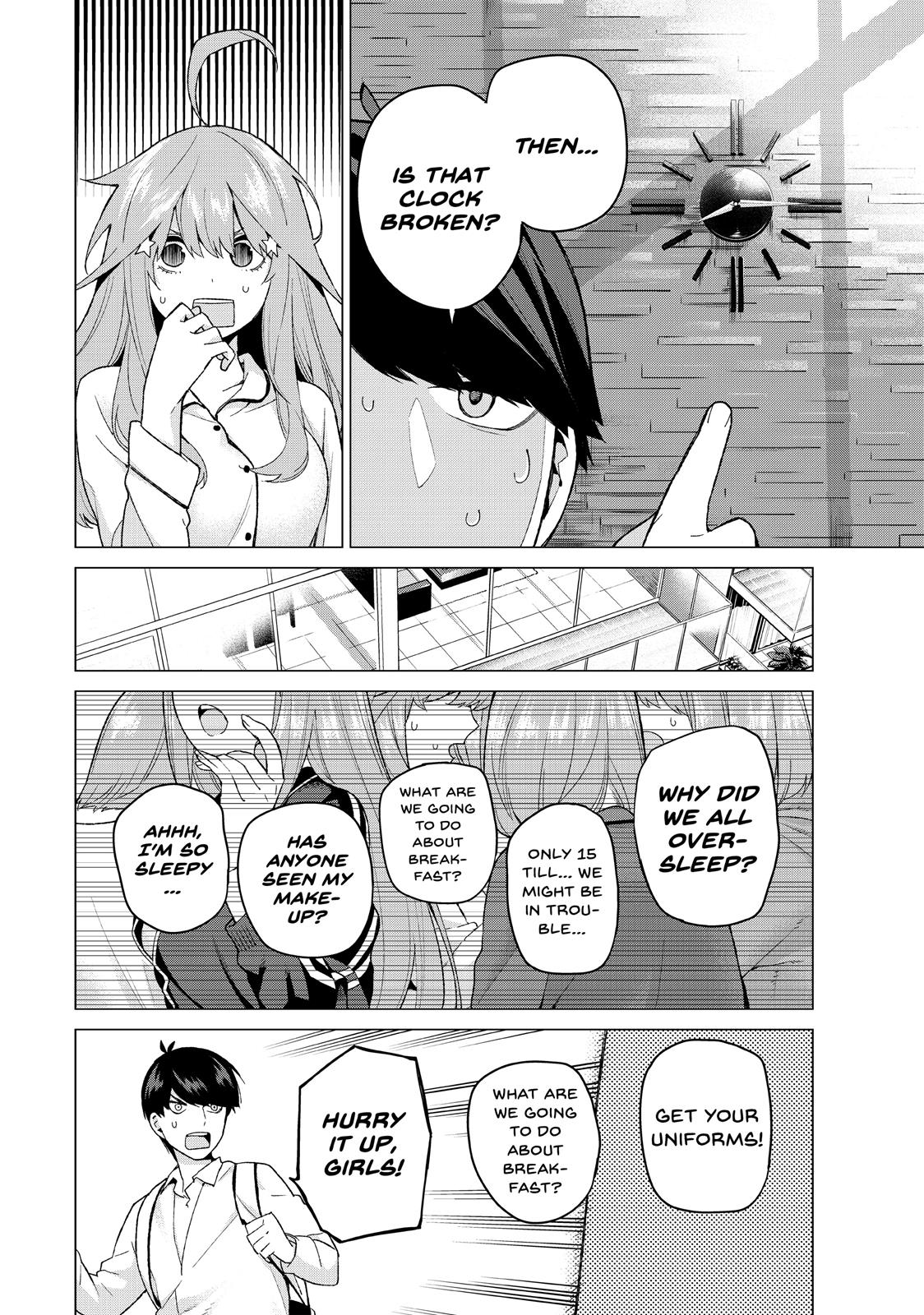 The Quintessential Quintuplets Chapter 19 - Page 4