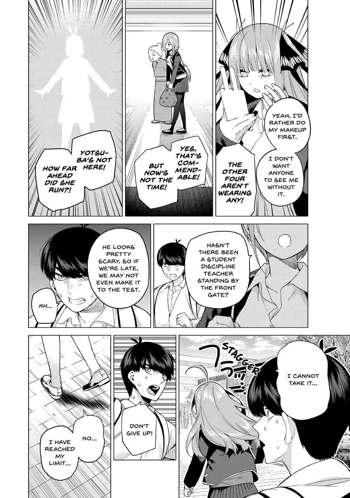 The Quintessential Quintuplets Chapter 19 - Page 6