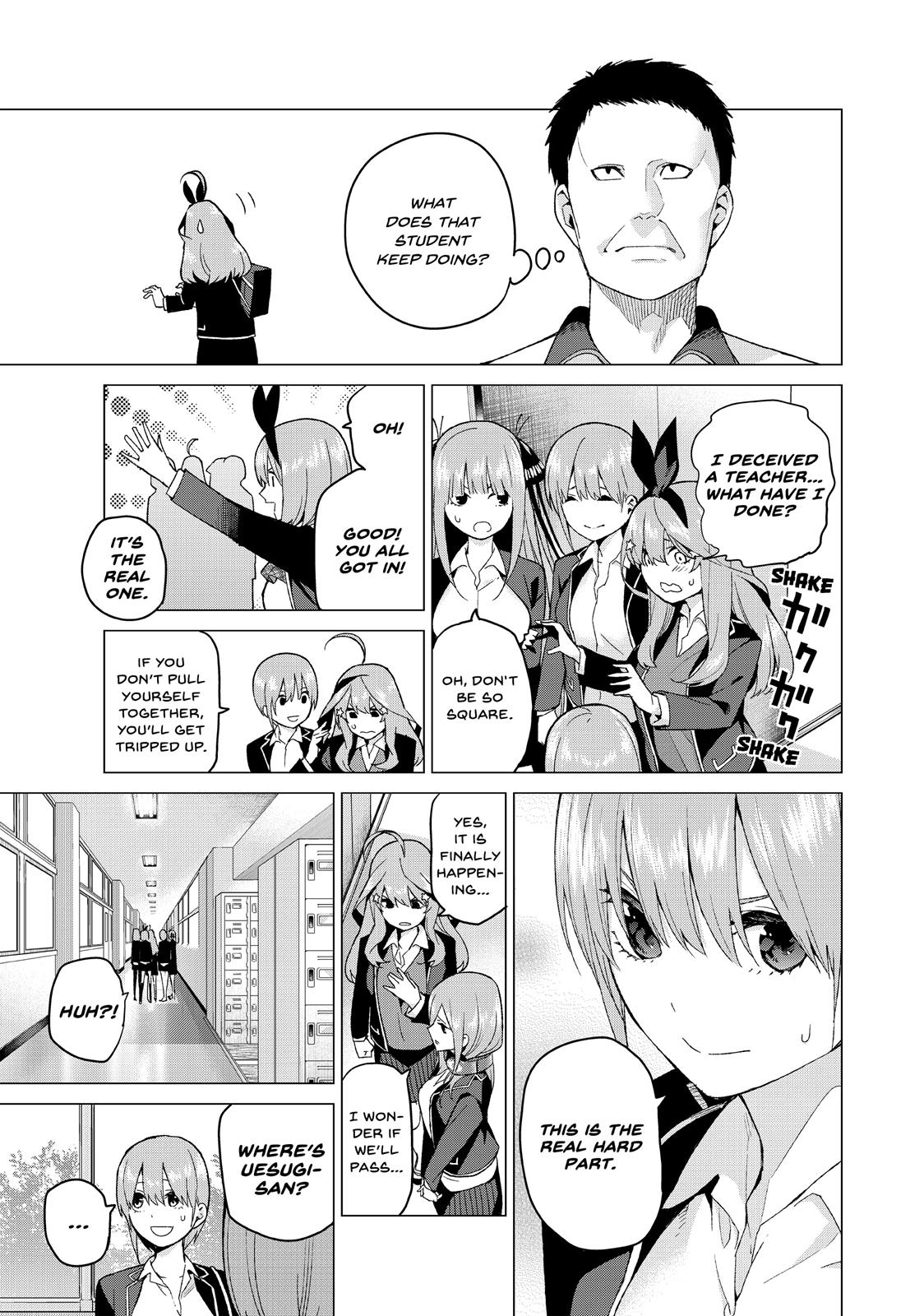 The Quintessential Quintuplets Chapter 19 - Page 17