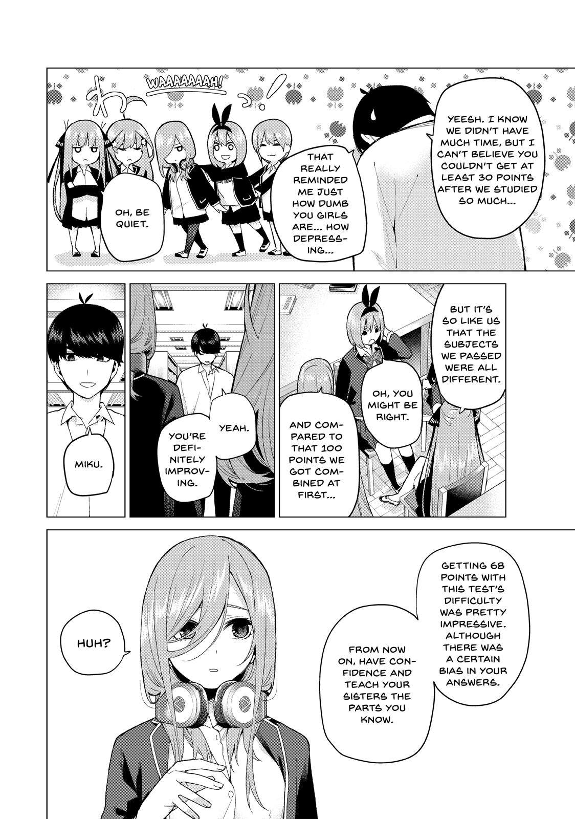The Quintessential Quintuplets Chapter 20 - Page 8