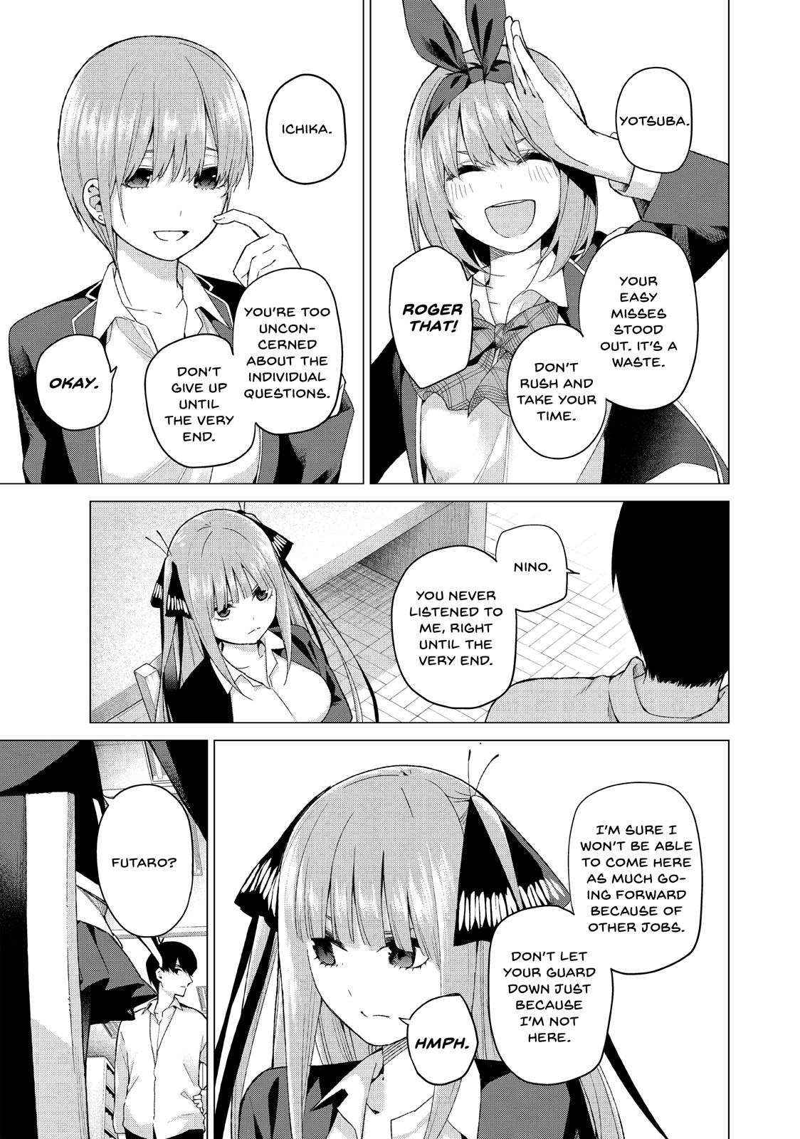 The Quintessential Quintuplets Chapter 20 - Page 9