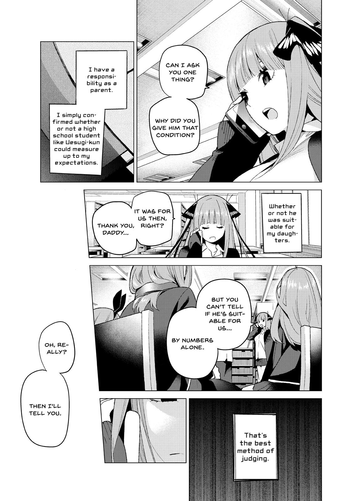 The Quintessential Quintuplets Chapter 20 - Page 13