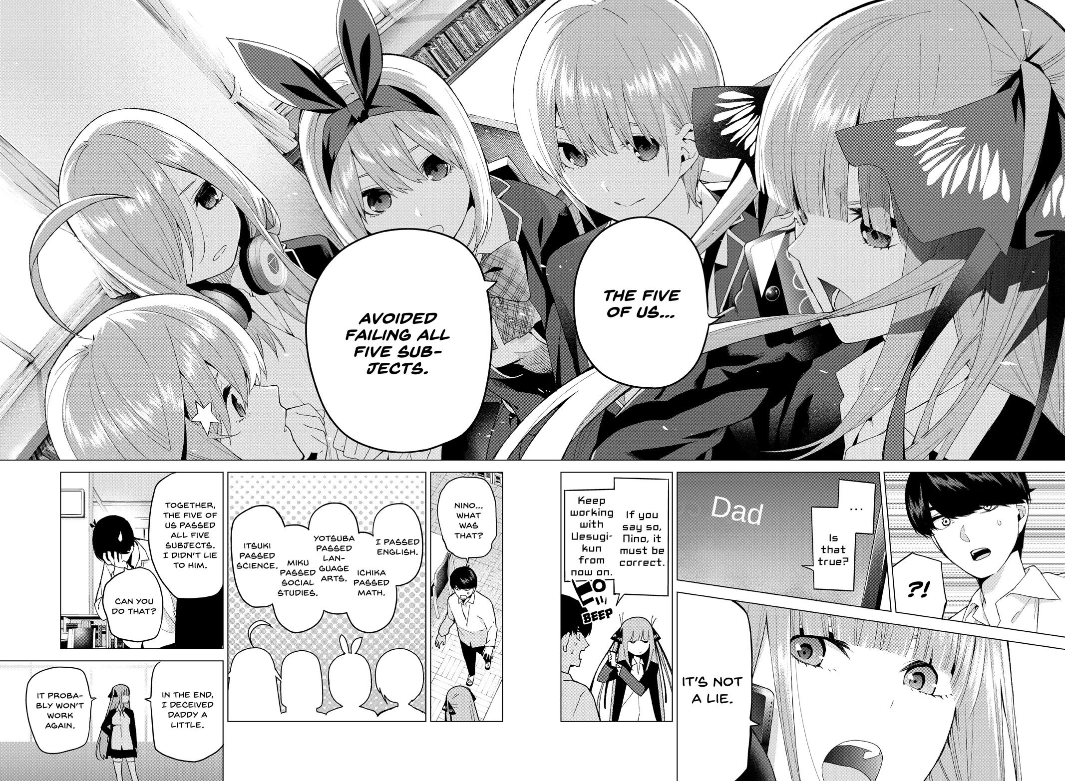The Quintessential Quintuplets Chapter 20 - Page 14