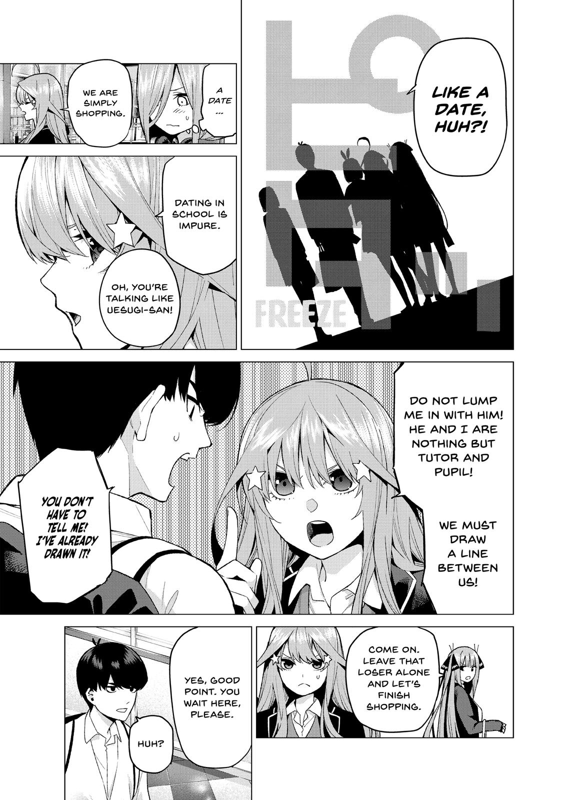 The Quintessential Quintuplets Chapter 23 - Page 3