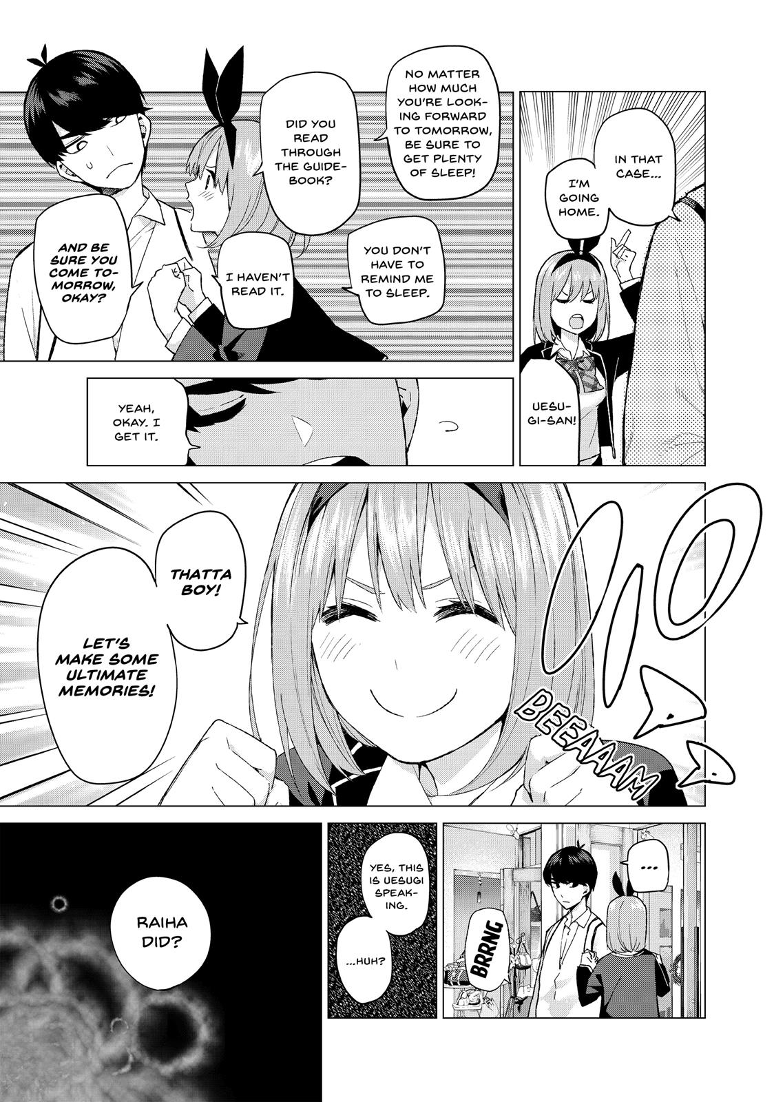The Quintessential Quintuplets Chapter 23 - Page 5