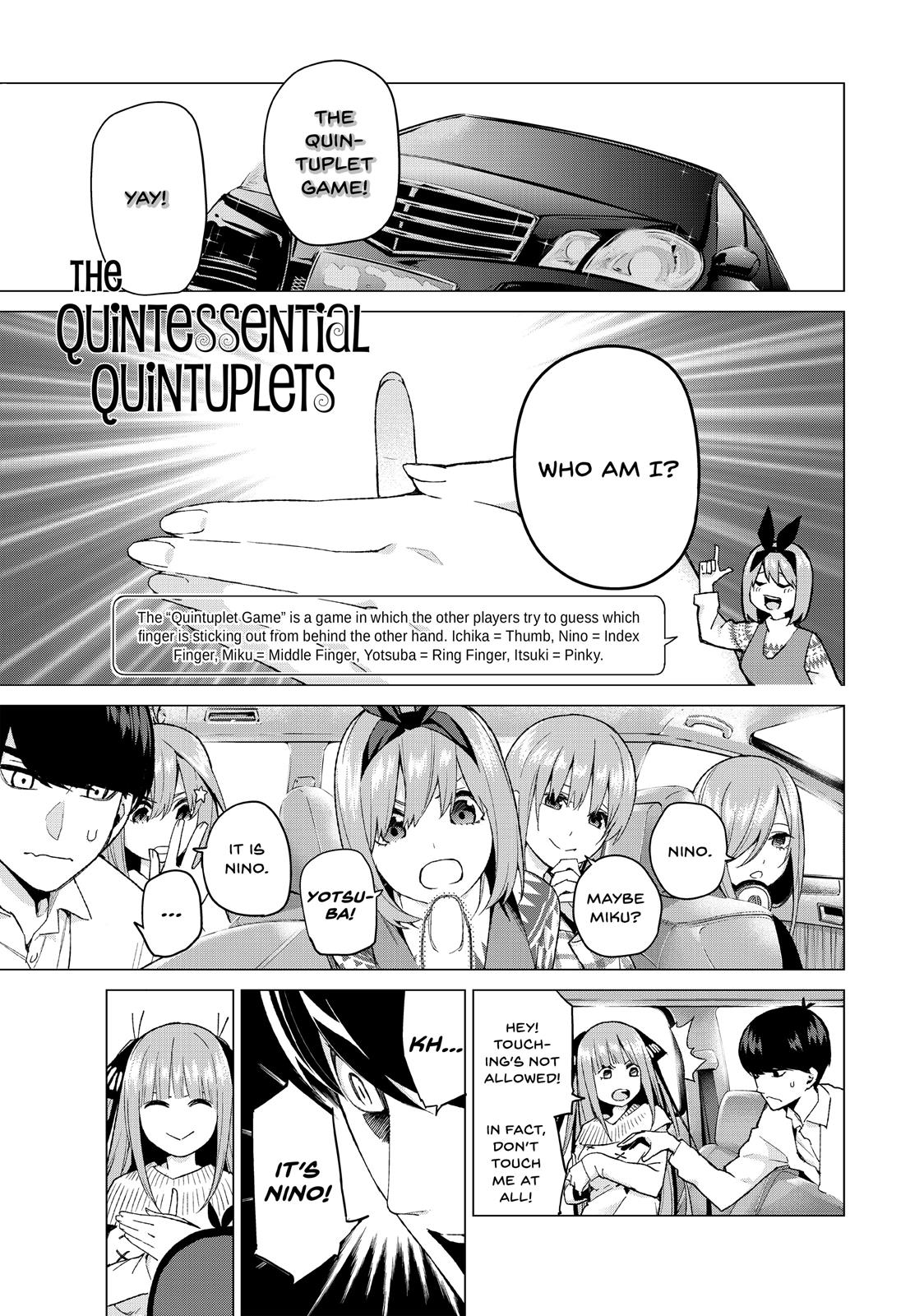 The Quintessential Quintuplets Chapter 24 - Page 5