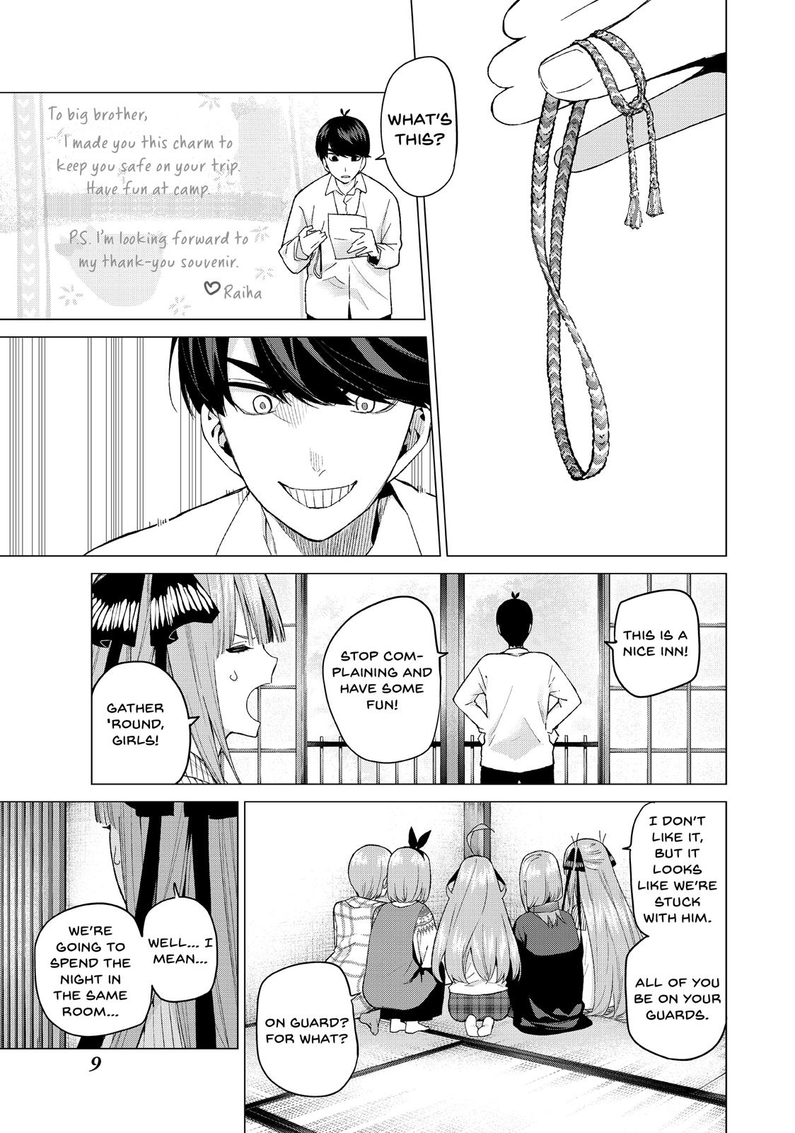 The Quintessential Quintuplets Chapter 24 - Page 9