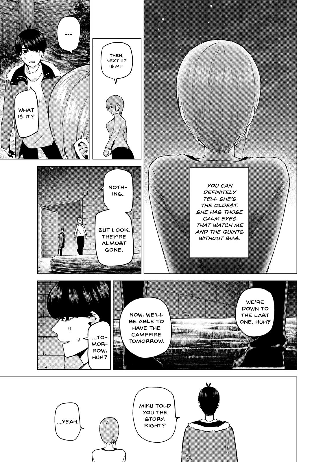 The Quintessential Quintuplets Chapter 27 - Page 13