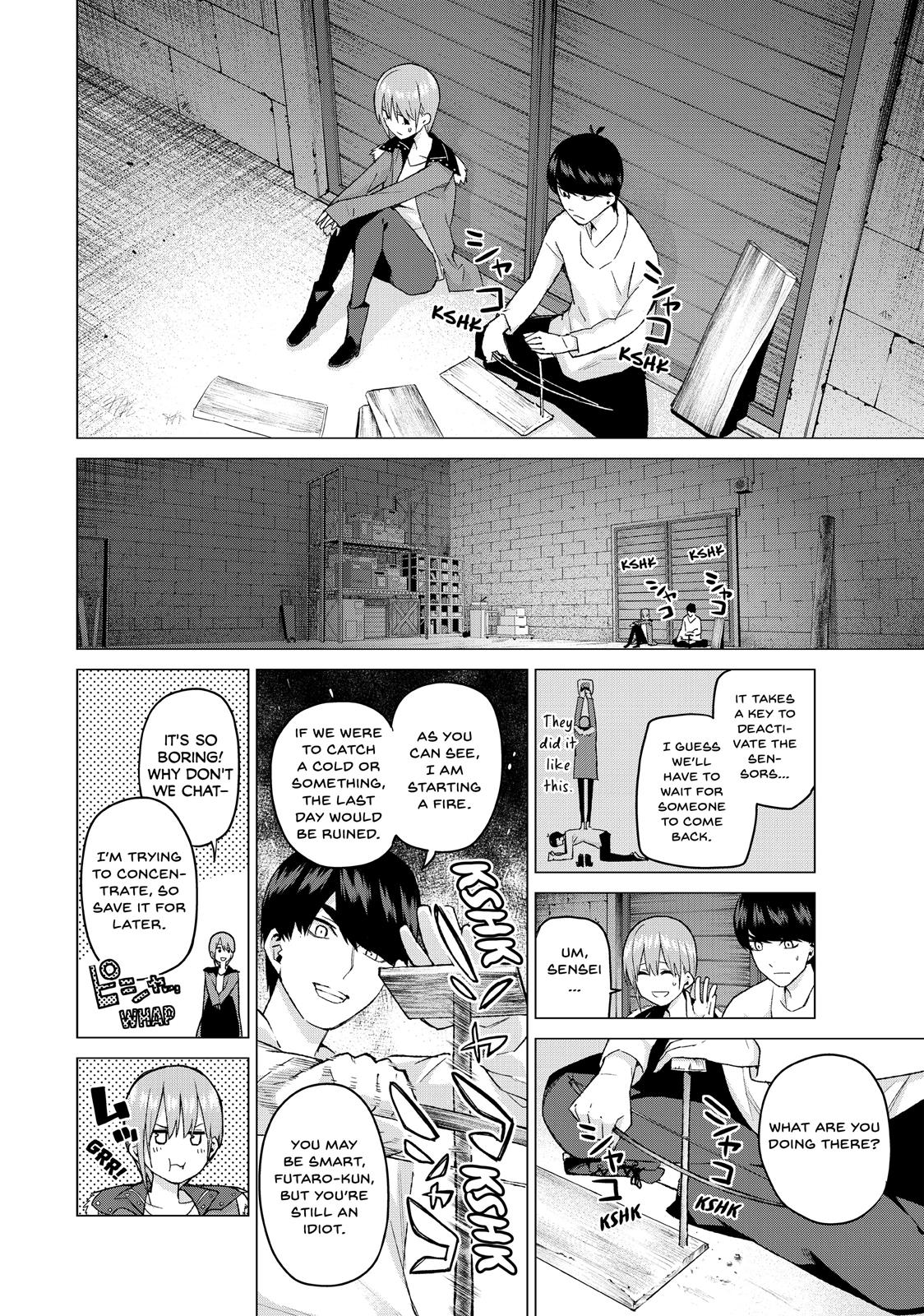 The Quintessential Quintuplets Chapter 28 - Page 4