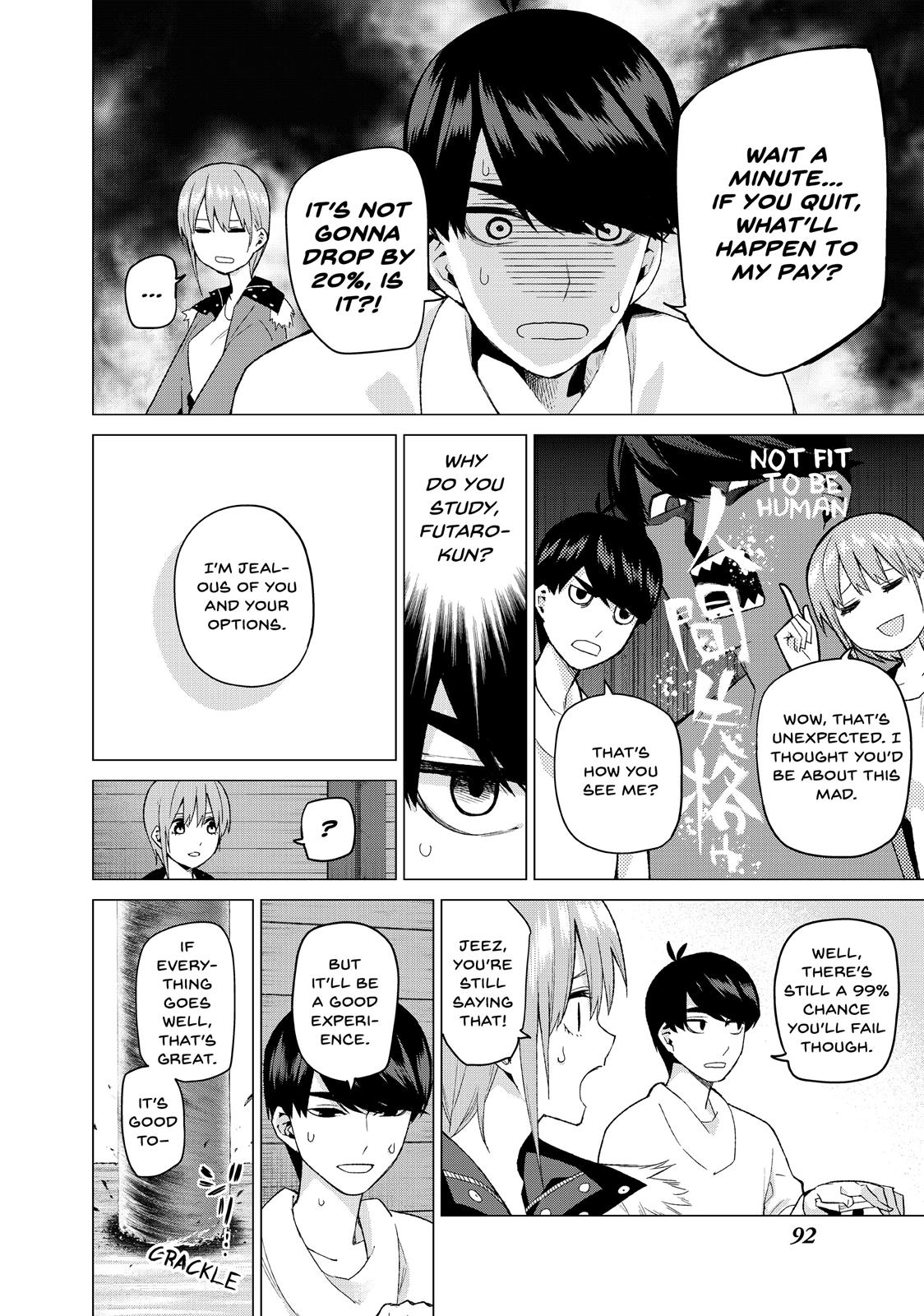 The Quintessential Quintuplets Chapter 28 - Page 8