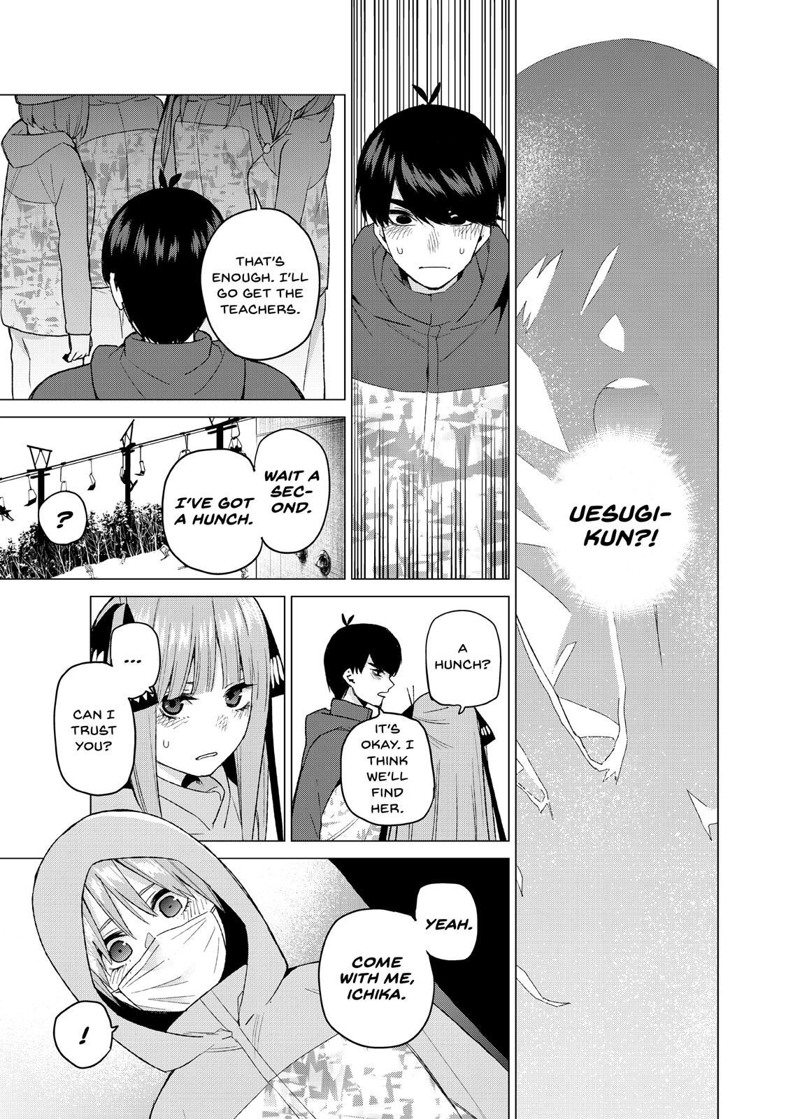 The Quintessential Quintuplets Chapter 30 - Page 13