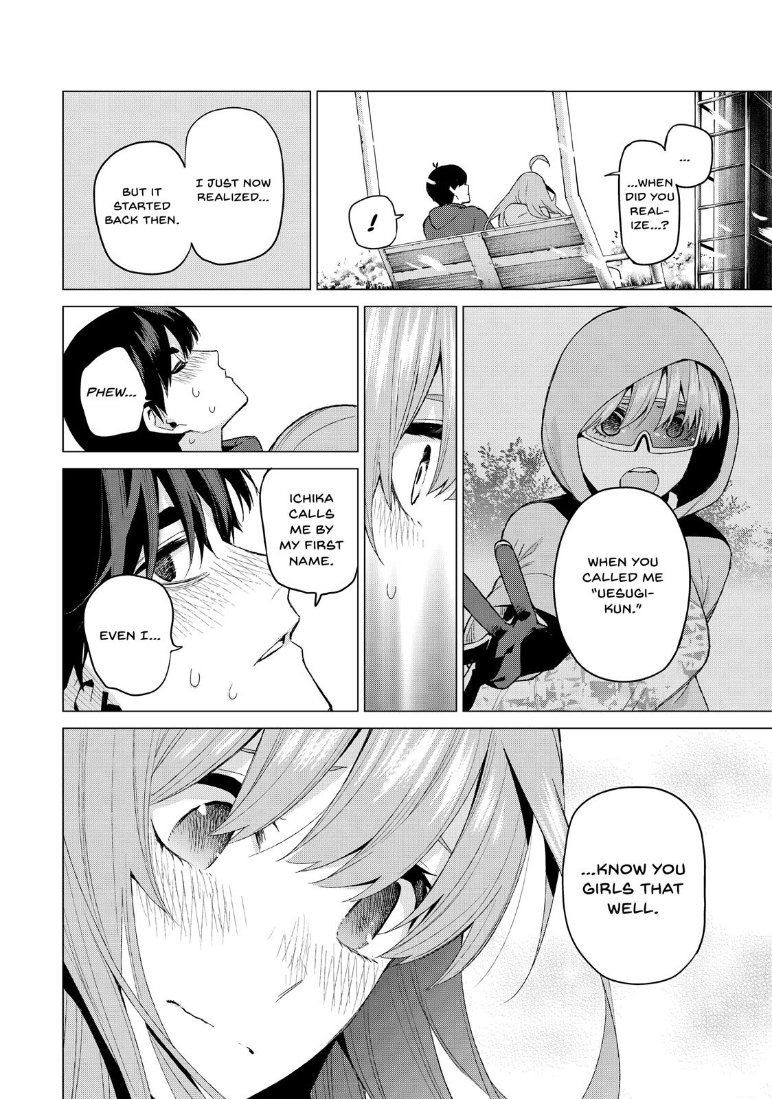 The Quintessential Quintuplets Chapter 30 - Page 17