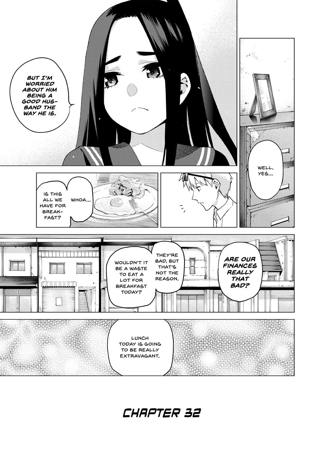 The Quintessential Quintuplets Chapter 32 - Page 3