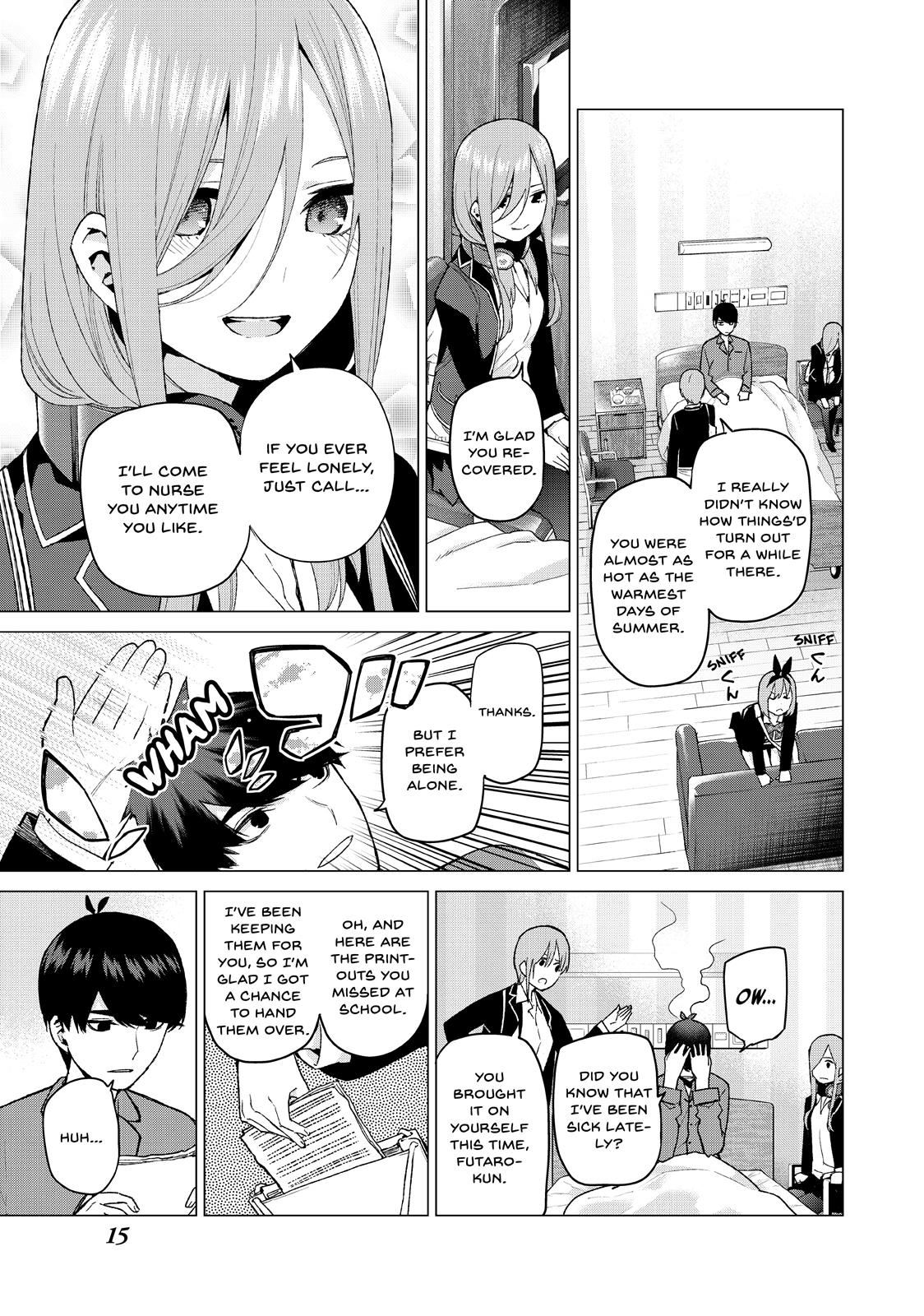 The Quintessential Quintuplets Chapter 33 - Page 14