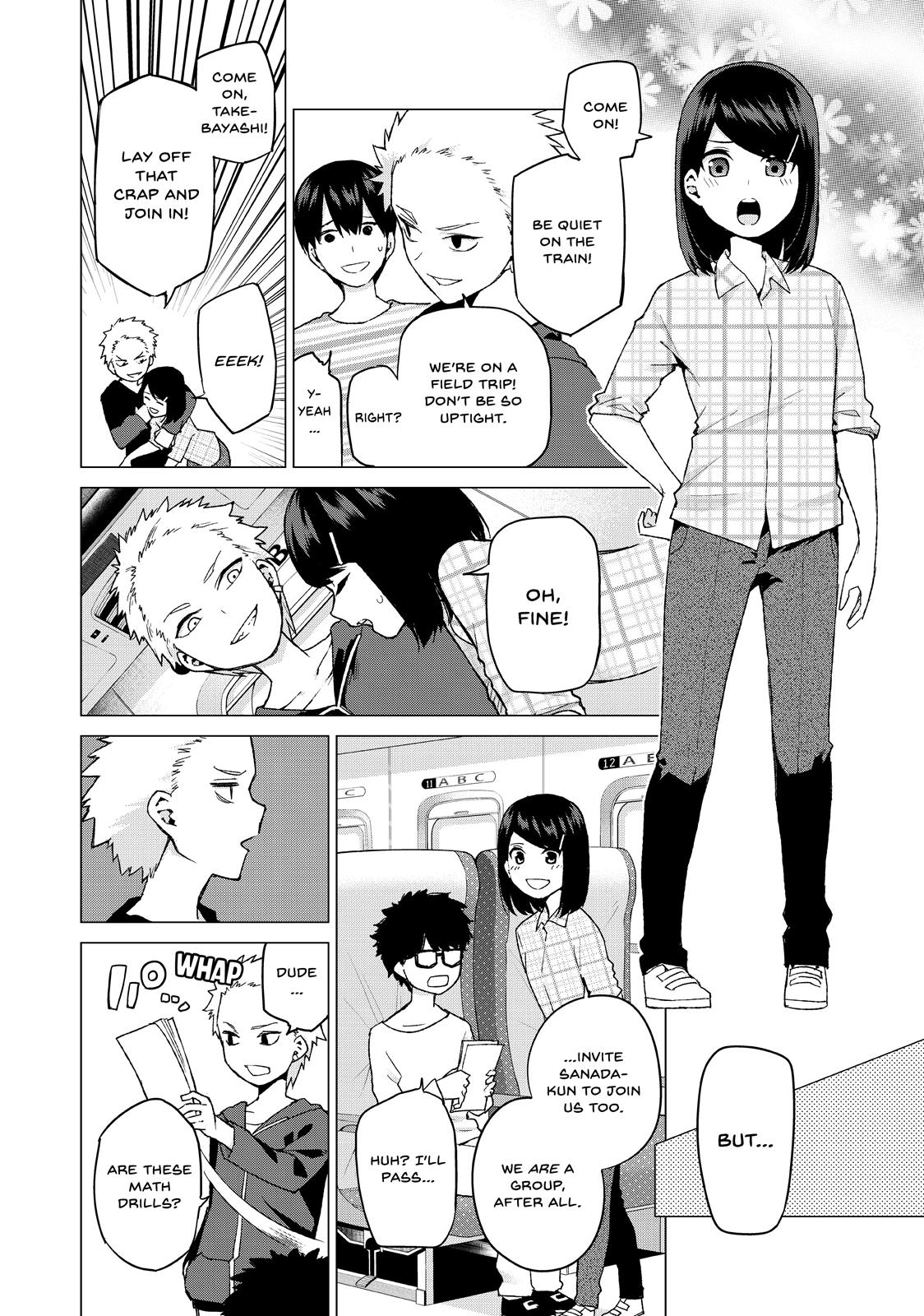 The Quintessential Quintuplets Chapter 34 - Page 4