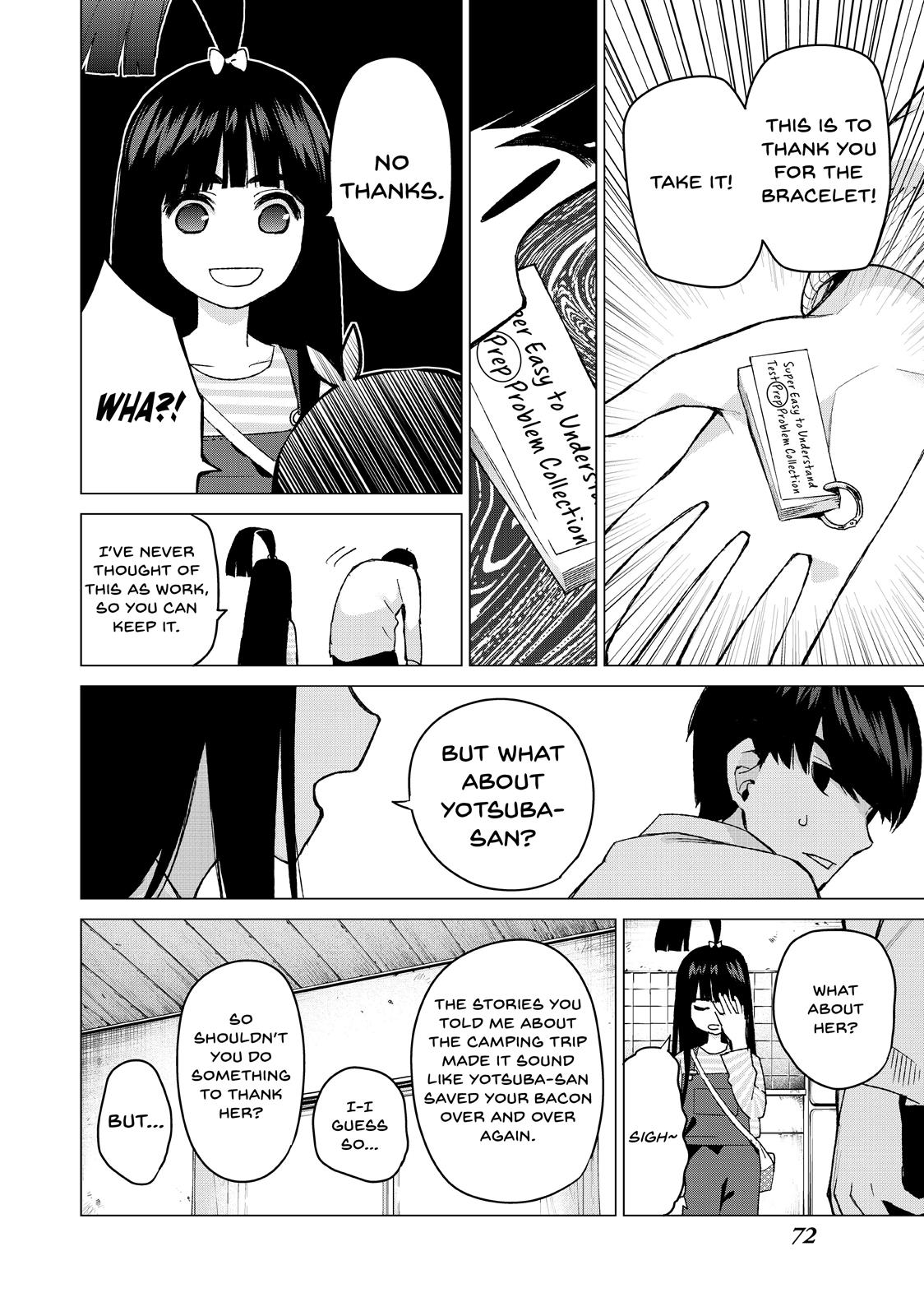 The Quintessential Quintuplets Chapter 36 - Page 4