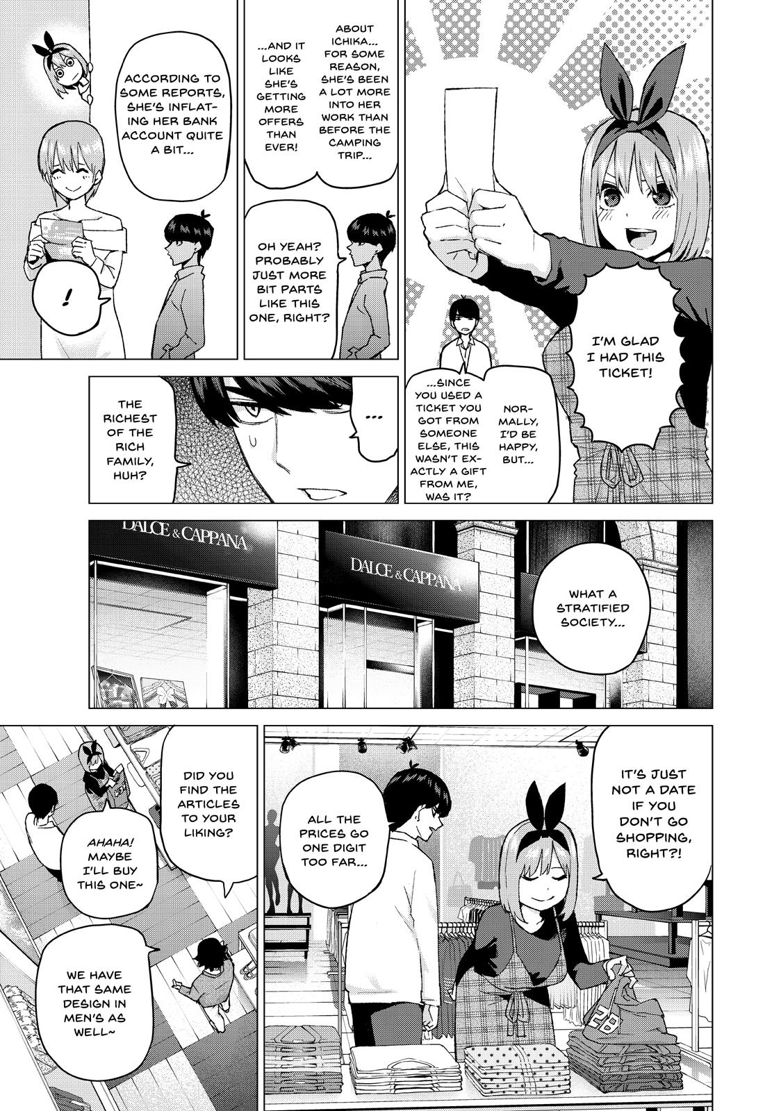 The Quintessential Quintuplets Chapter 36 - Page 13