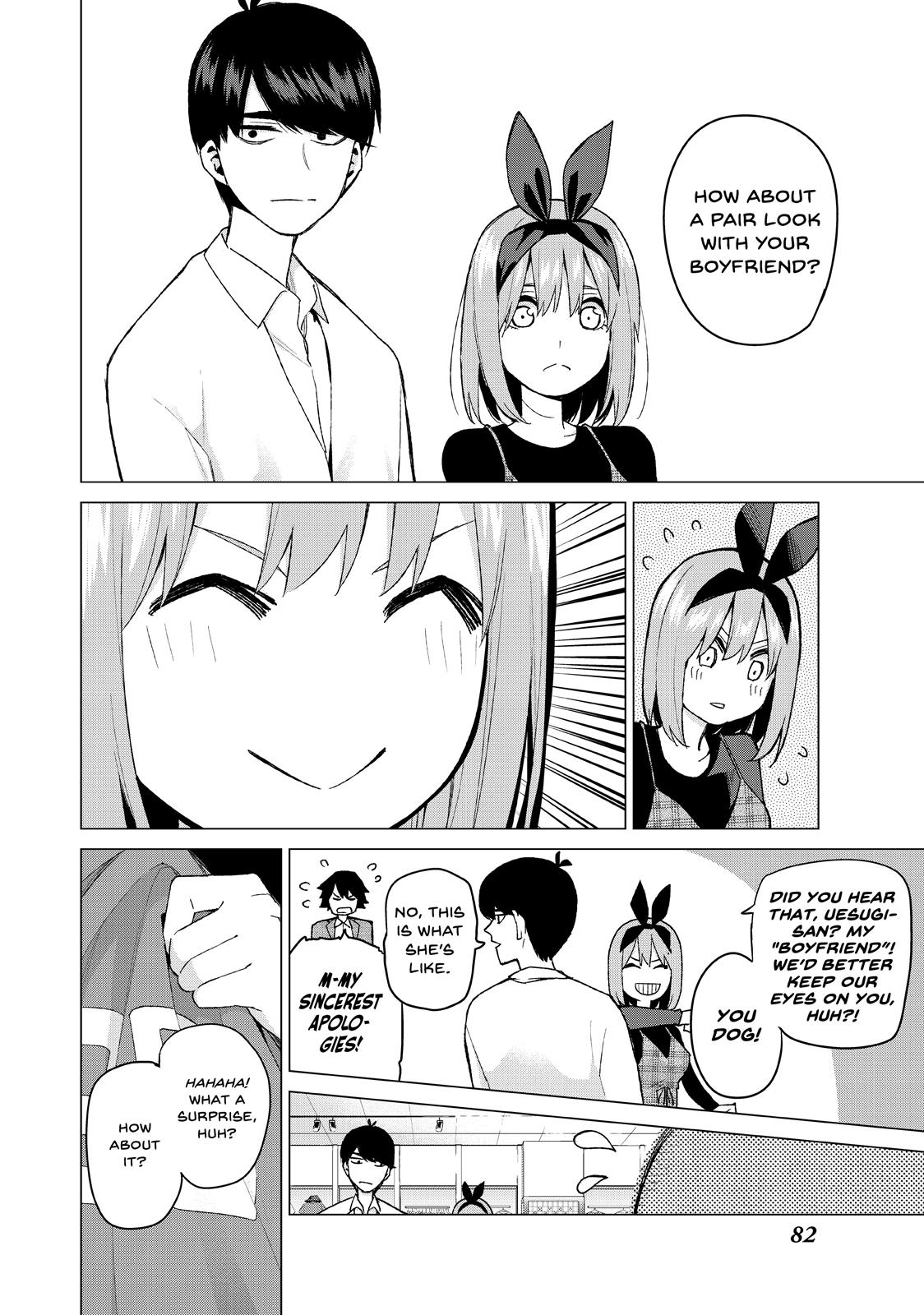 The Quintessential Quintuplets Chapter 36 - Page 14