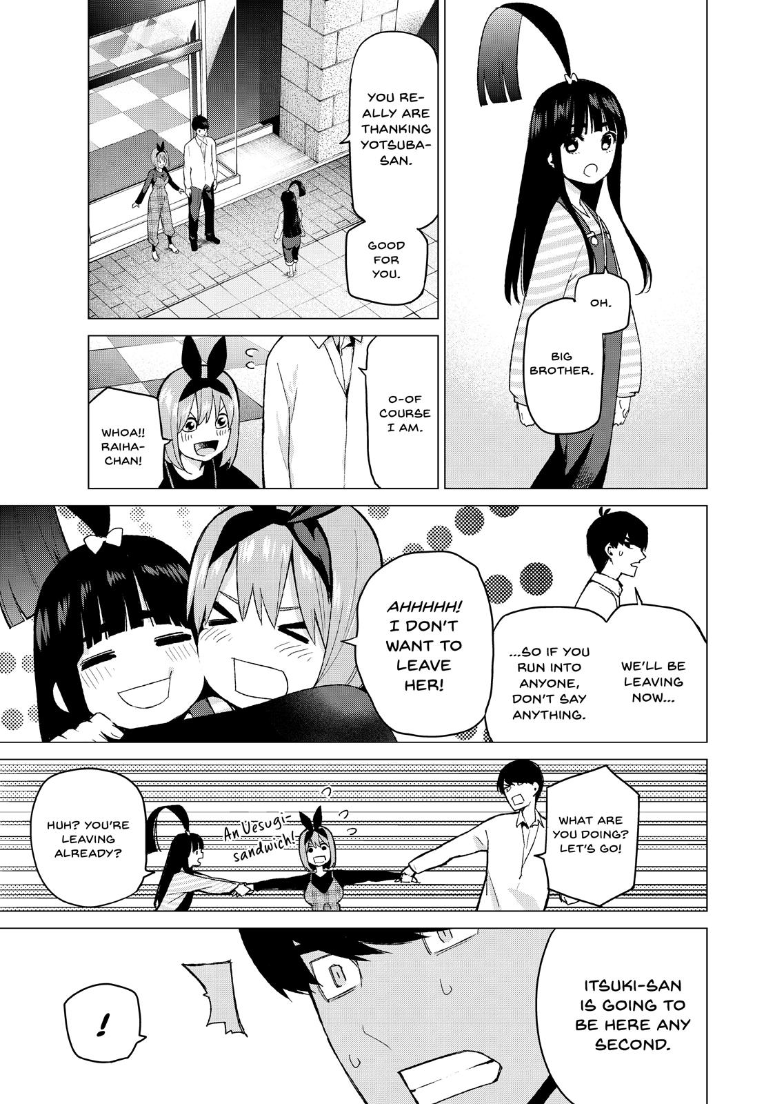 The Quintessential Quintuplets Chapter 37 - Page 9