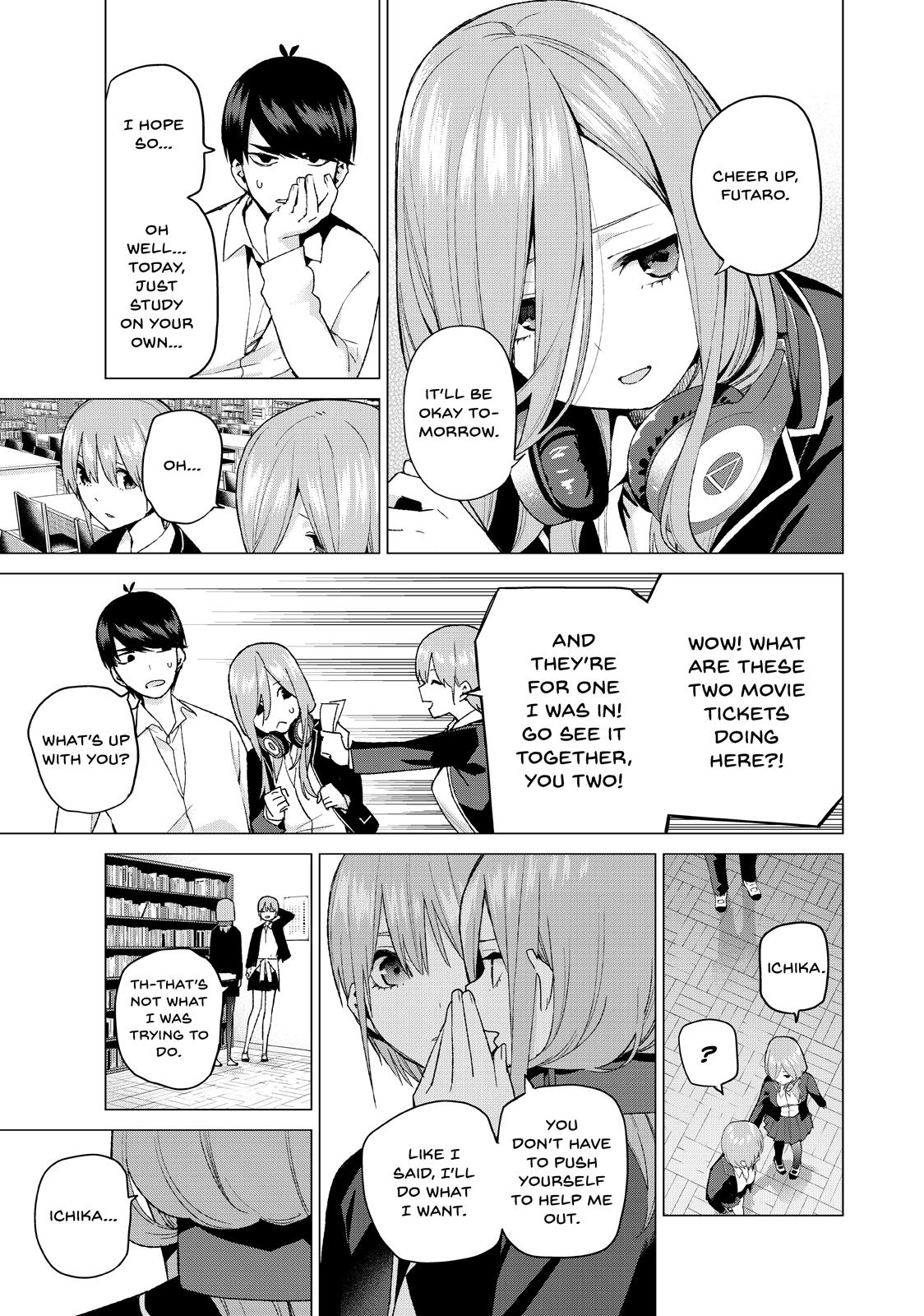 The Quintessential Quintuplets Chapter 38 - Page 3
