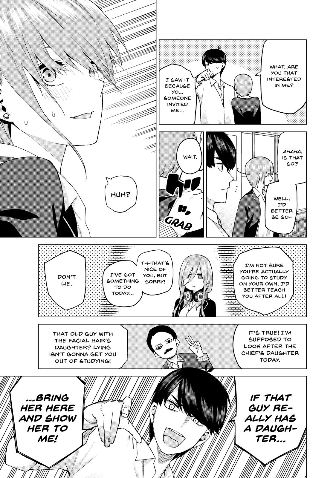 The Quintessential Quintuplets Chapter 38 - Page 5