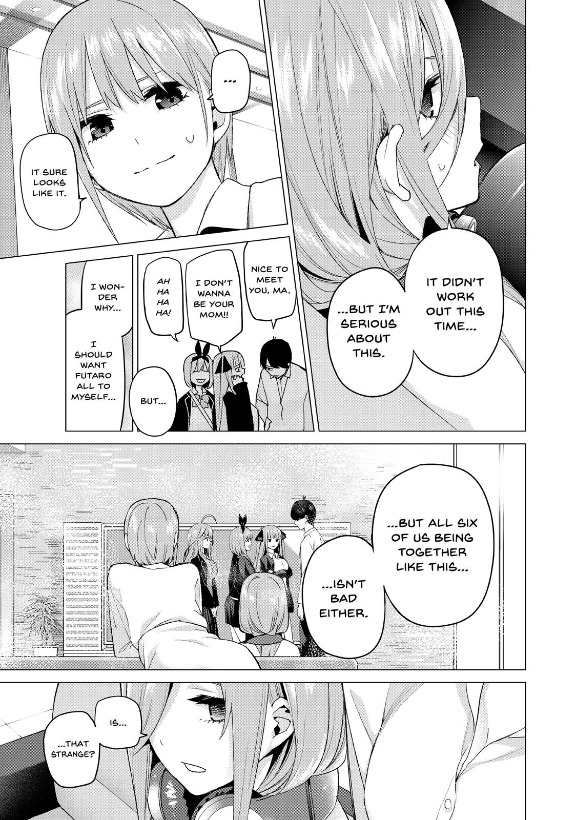 The Quintessential Quintuplets Chapter 38 - Page 17