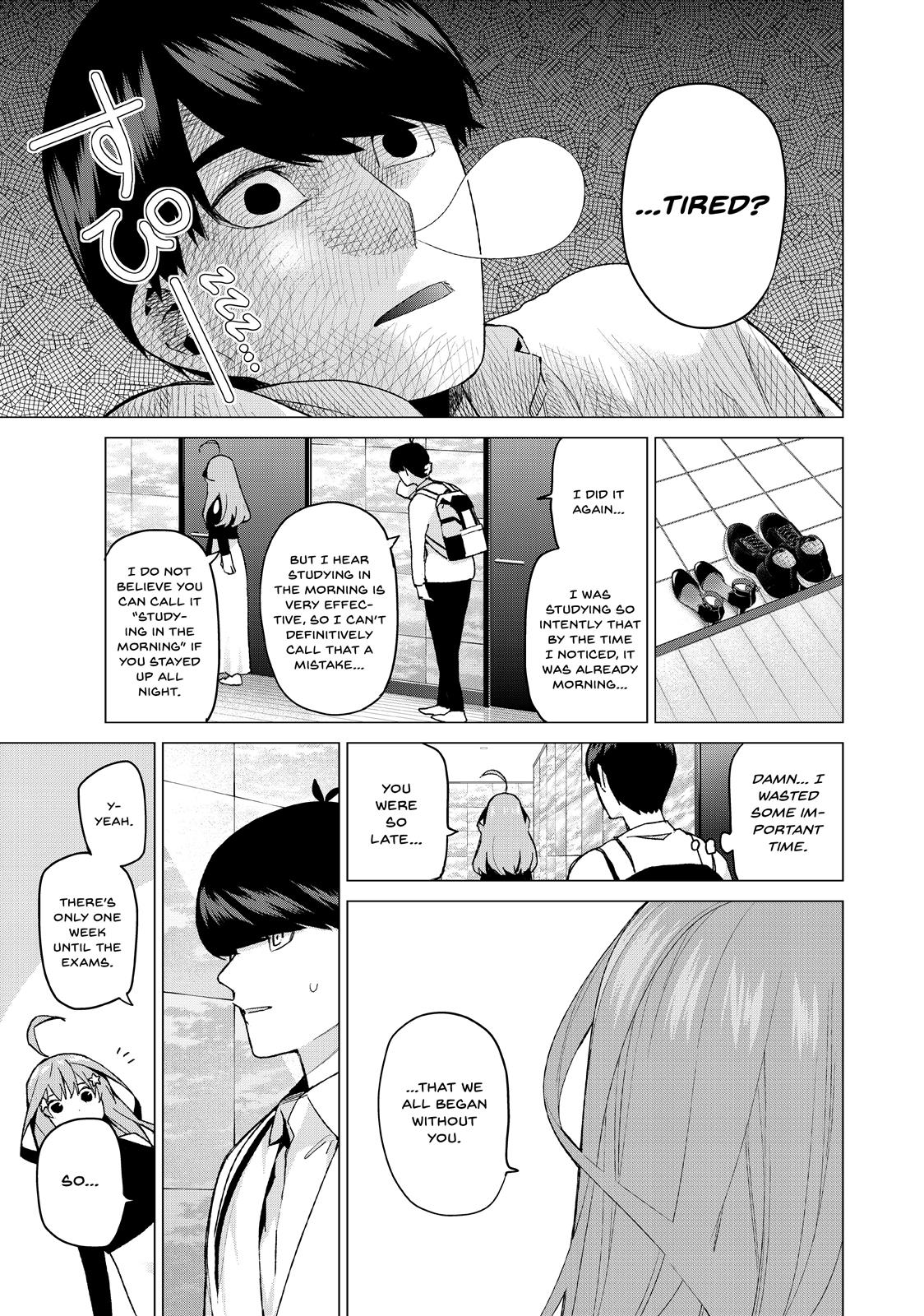 The Quintessential Quintuplets Chapter 39 - Page 3